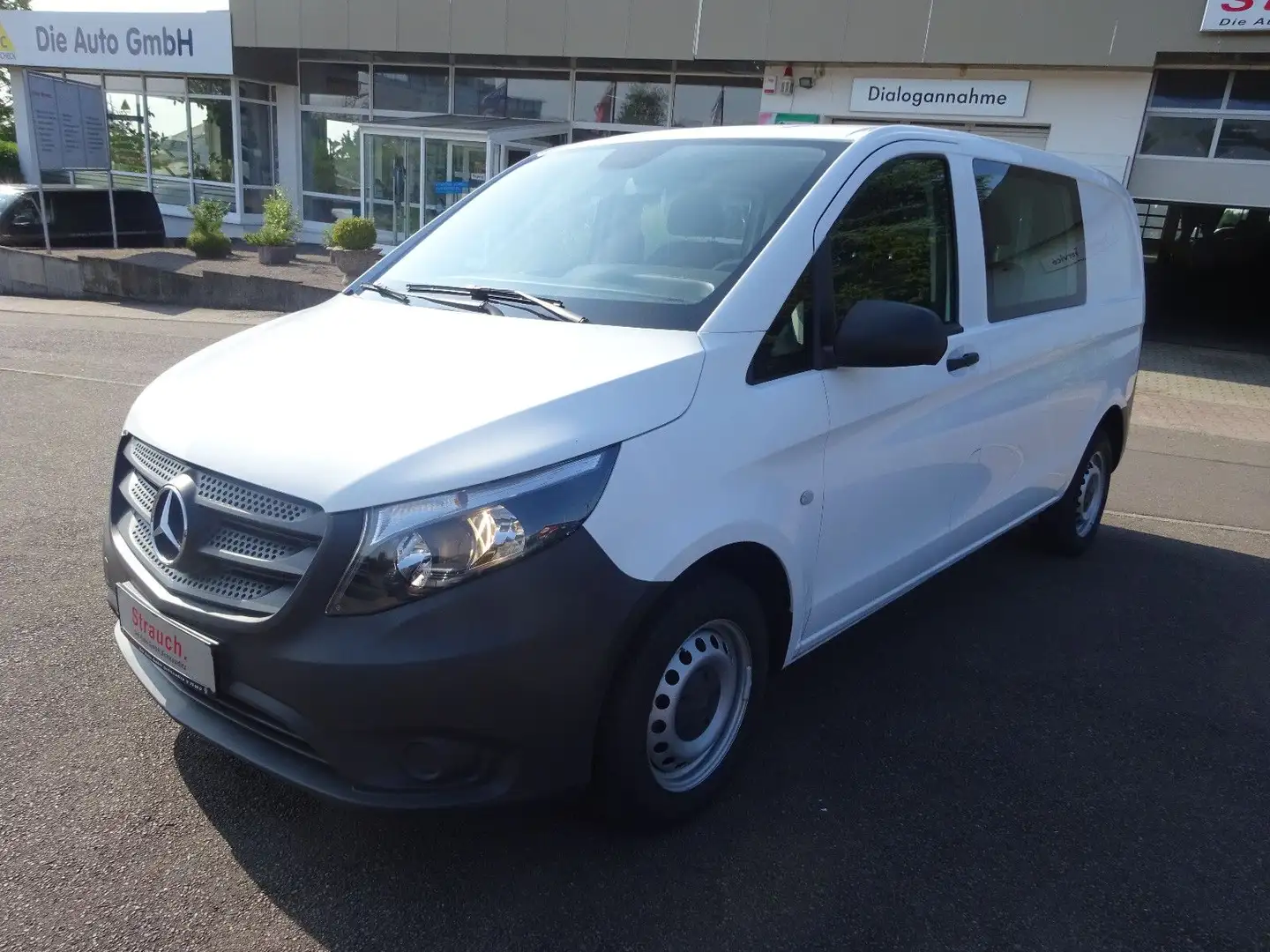 Mercedes-Benz Vito Mixto CDI FWD kompakt Navi 5 Sitze Weiß - 1
