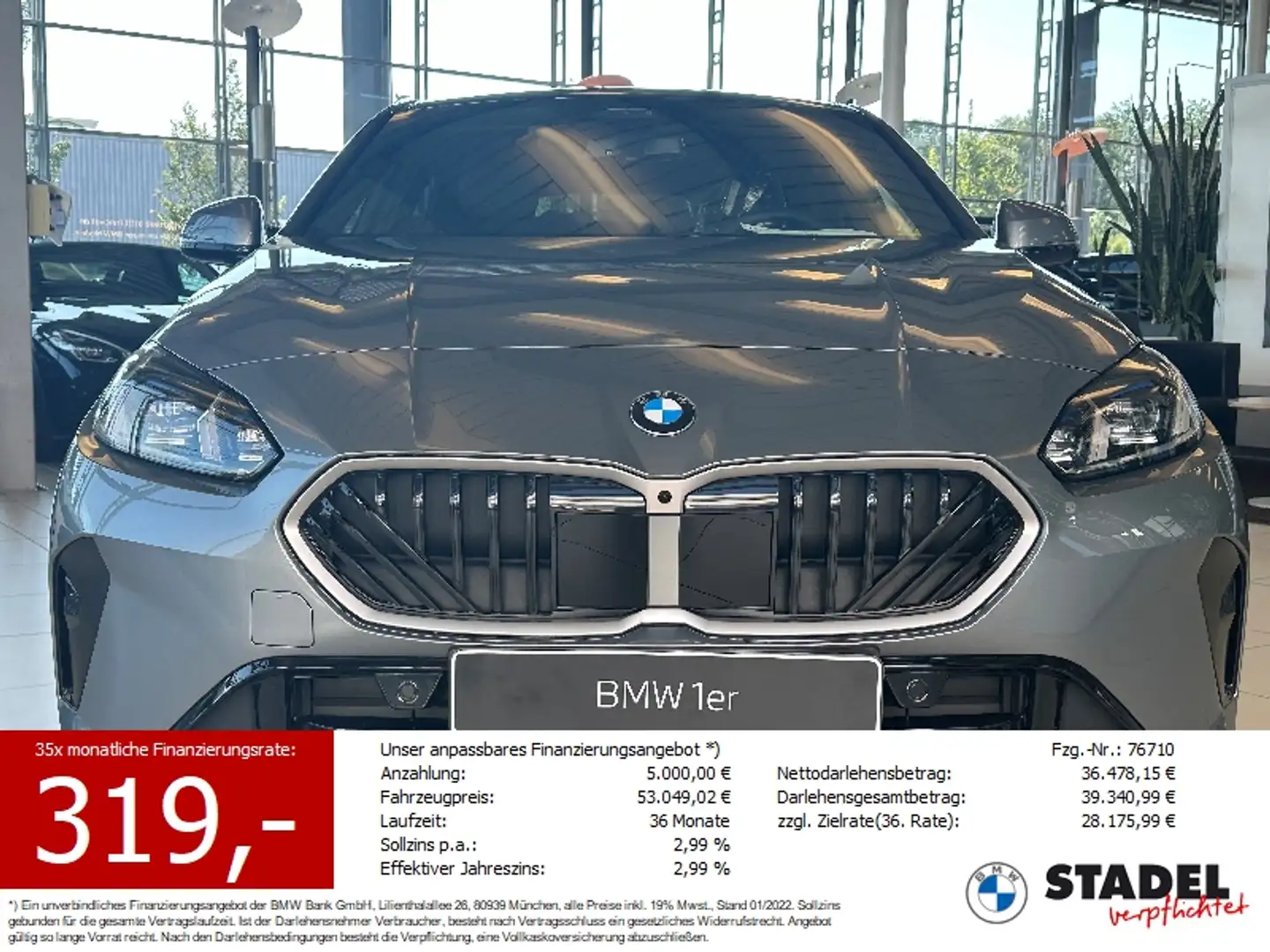 BMW 120 M Sportpaket *Neues Modell* Grau - 1