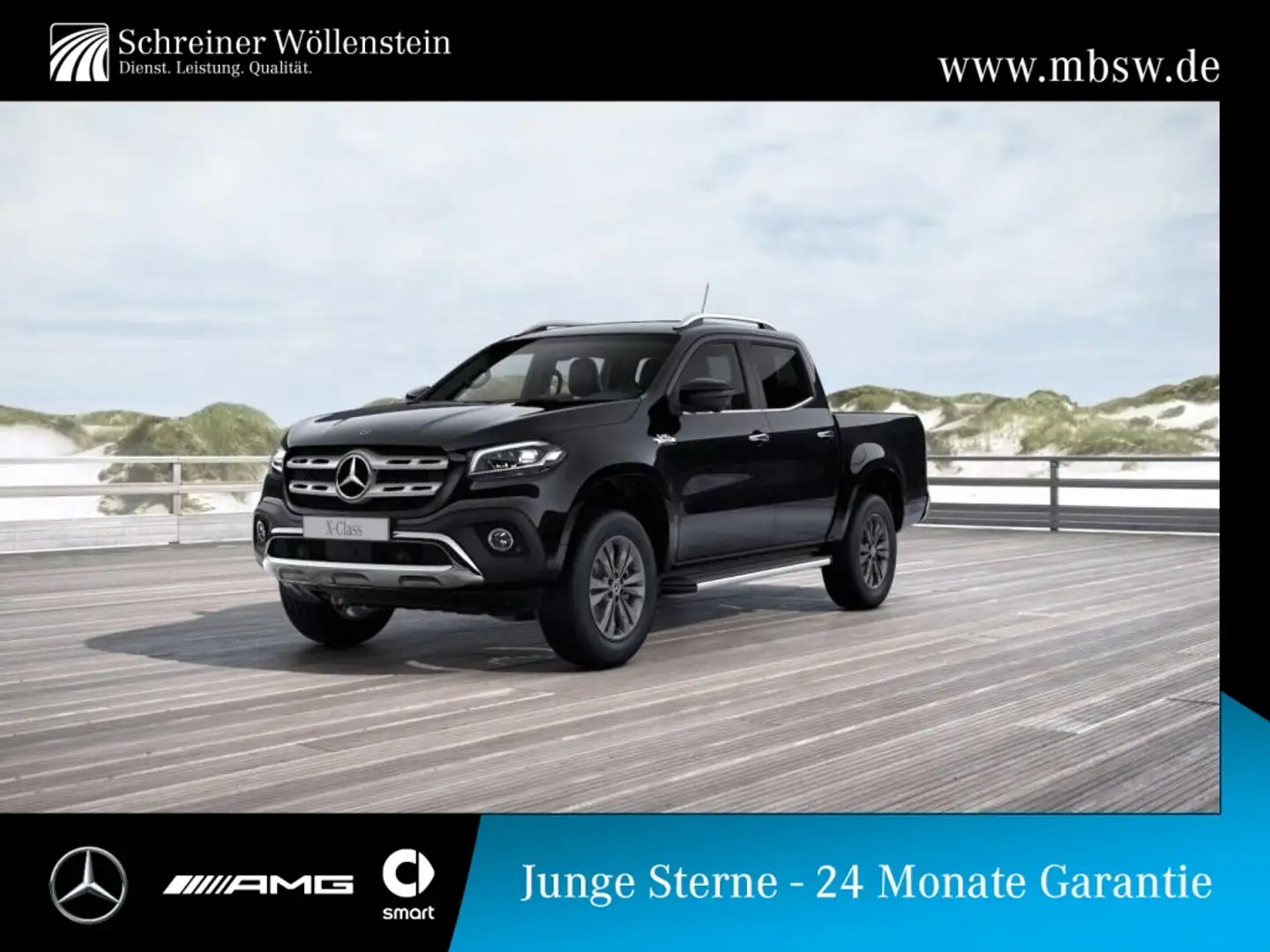 Mercedes-Benz X 350 d Power 4M *Rollcover* Navi*LED*360°*AHK* Noir - 1