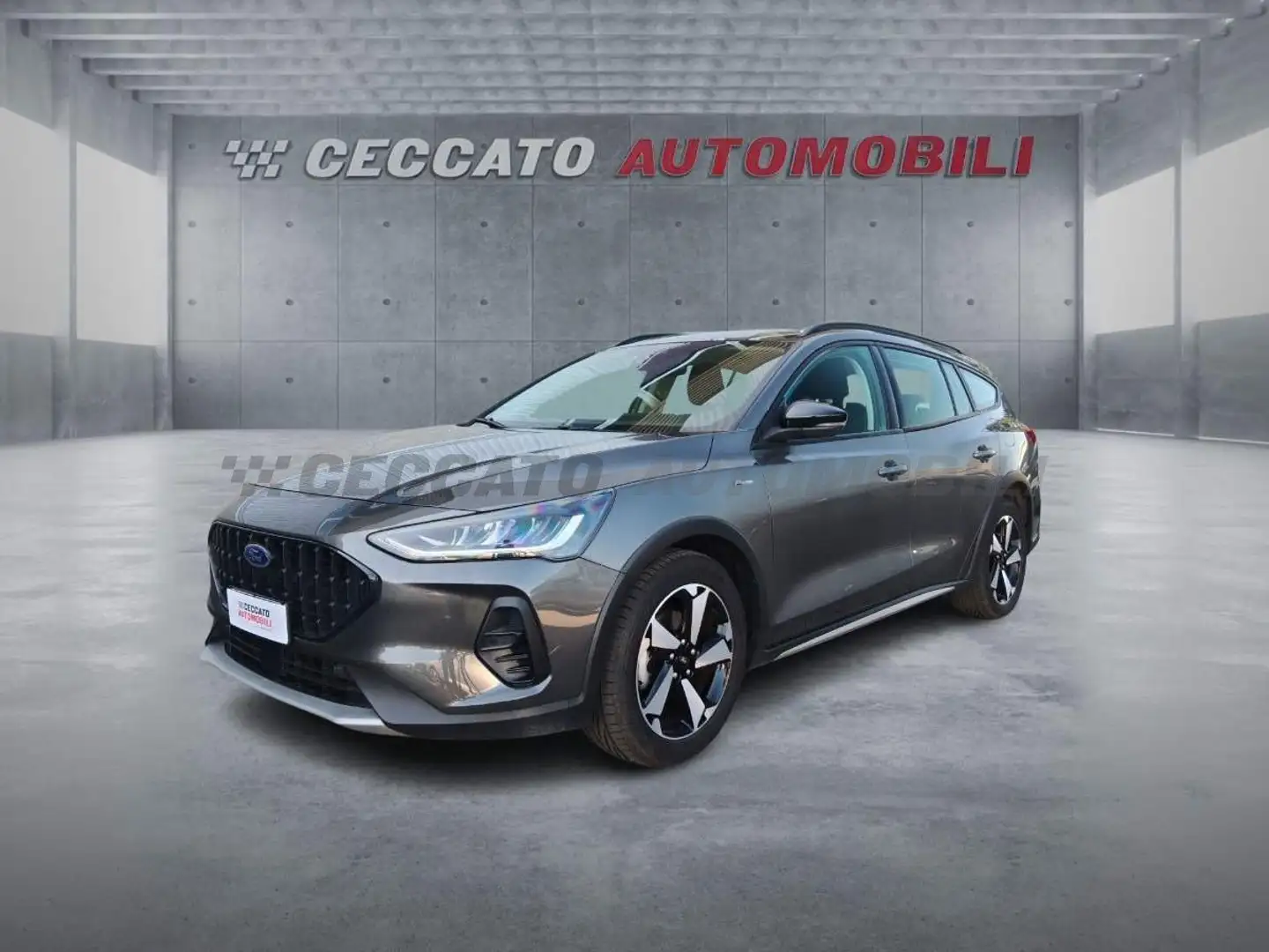 Ford Focus Focus Active SW 1.0 ecoboost h Design 125cv power Grigio - 1