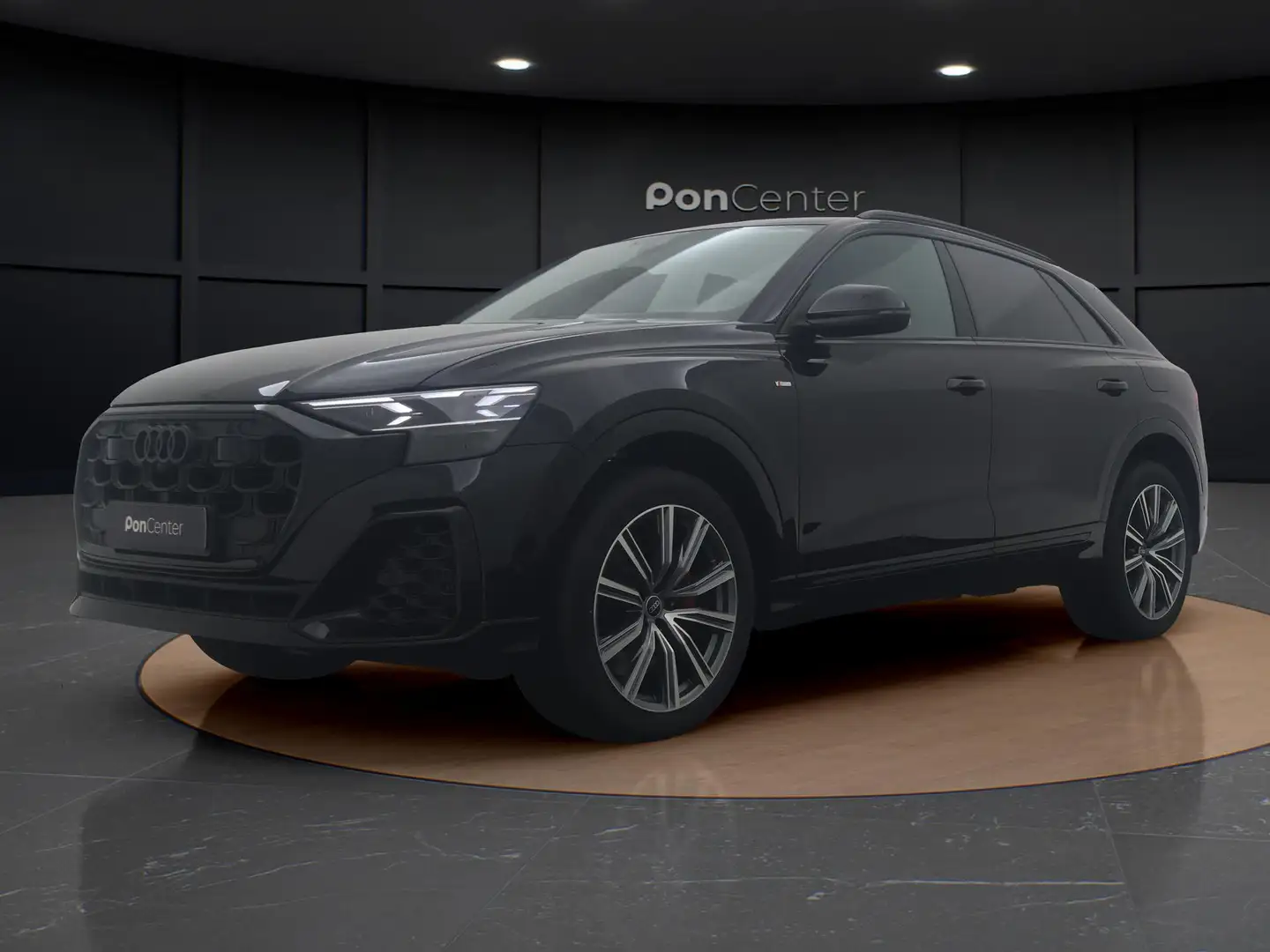 Audi Q8 Pro Line S 55 TFSI e 290 kW / 394 PK Zwart - 1