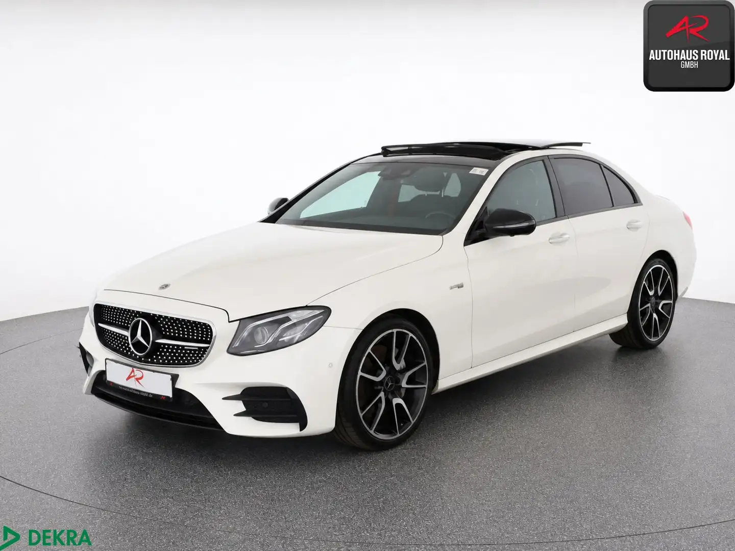 Mercedes-Benz E 43 AMG E 43 AMG 4M NIGHT DESIGNO AIRMATIC,HEADUP,360,SH Weiß - 1