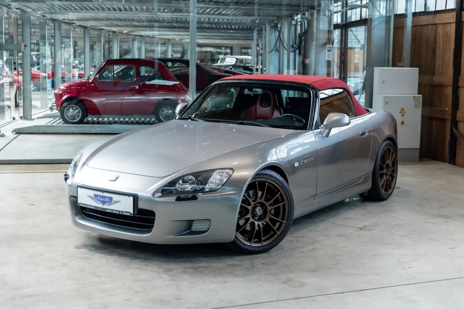 Honda S 2000 2.0i | Deutsches Fahrzeug Grijs - 2