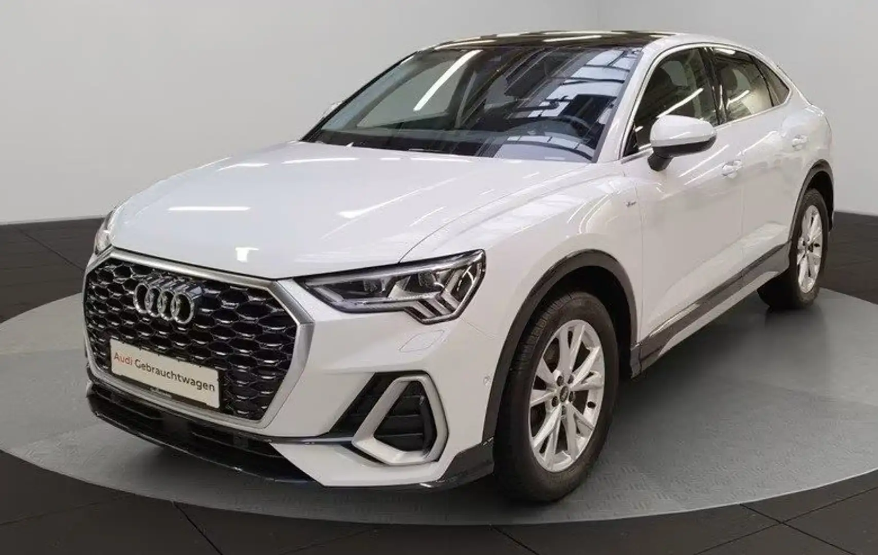 Audi Q3 Sportback 35 tdi S line tetto camera 360° 150cv Blanc - 1
