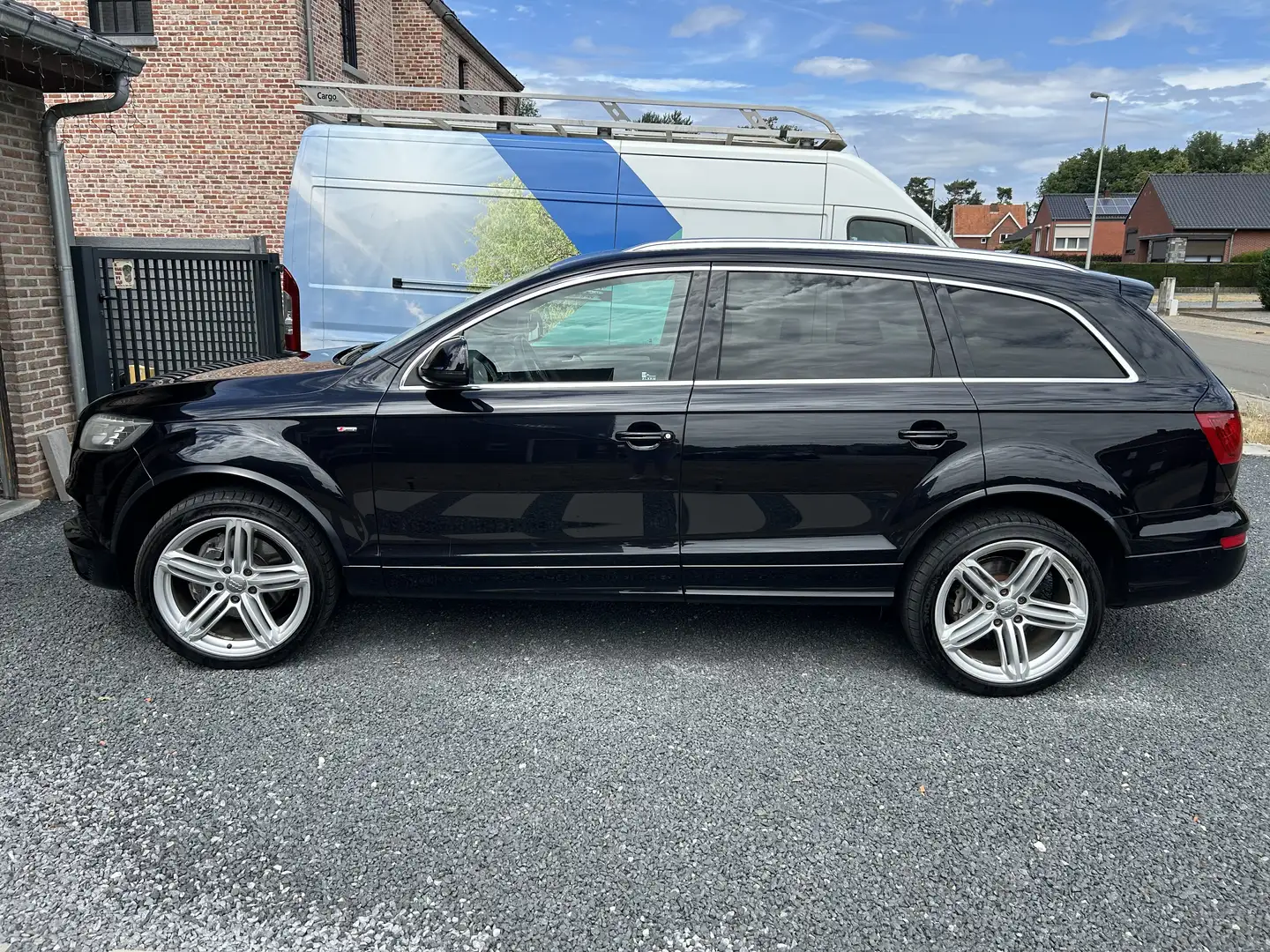 Audi Q7 3.0 TDI DPF quattro tiptronic triple S-Line Zwart - 2