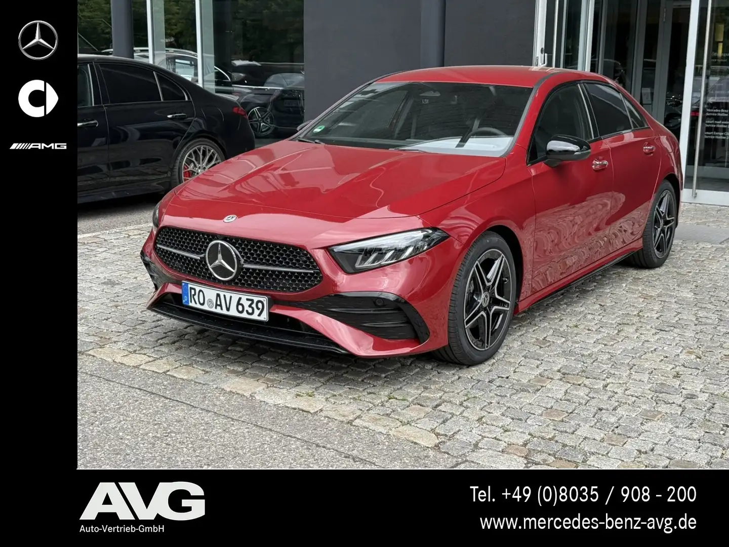 Mercedes-Benz A 200 A 200 Lim AMG Special Edition LED Sound Night RF Rot - 1