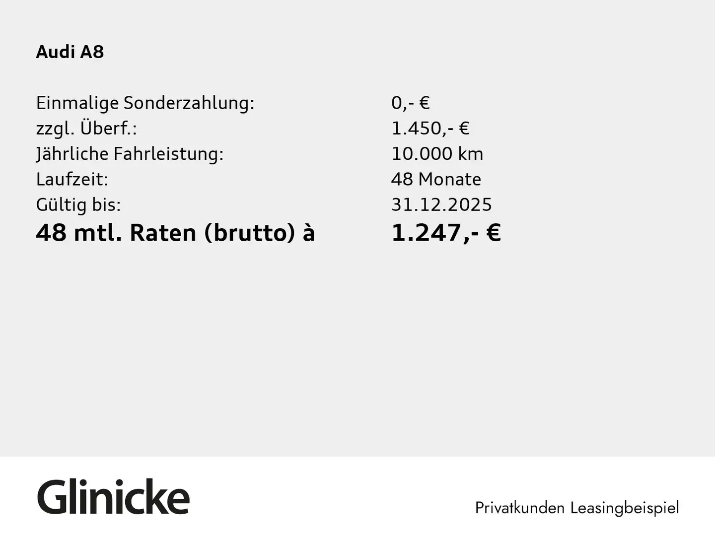 Audi A8 60 TFSI e quattro NEUBESTELLUNG Negru - 2