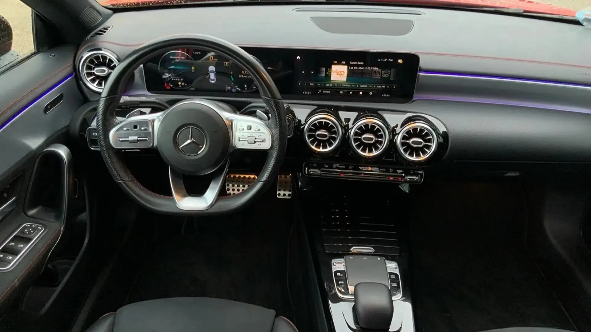 Mercedes-Benz CLA 200 CLA 200 Sport auto Roşu - 1