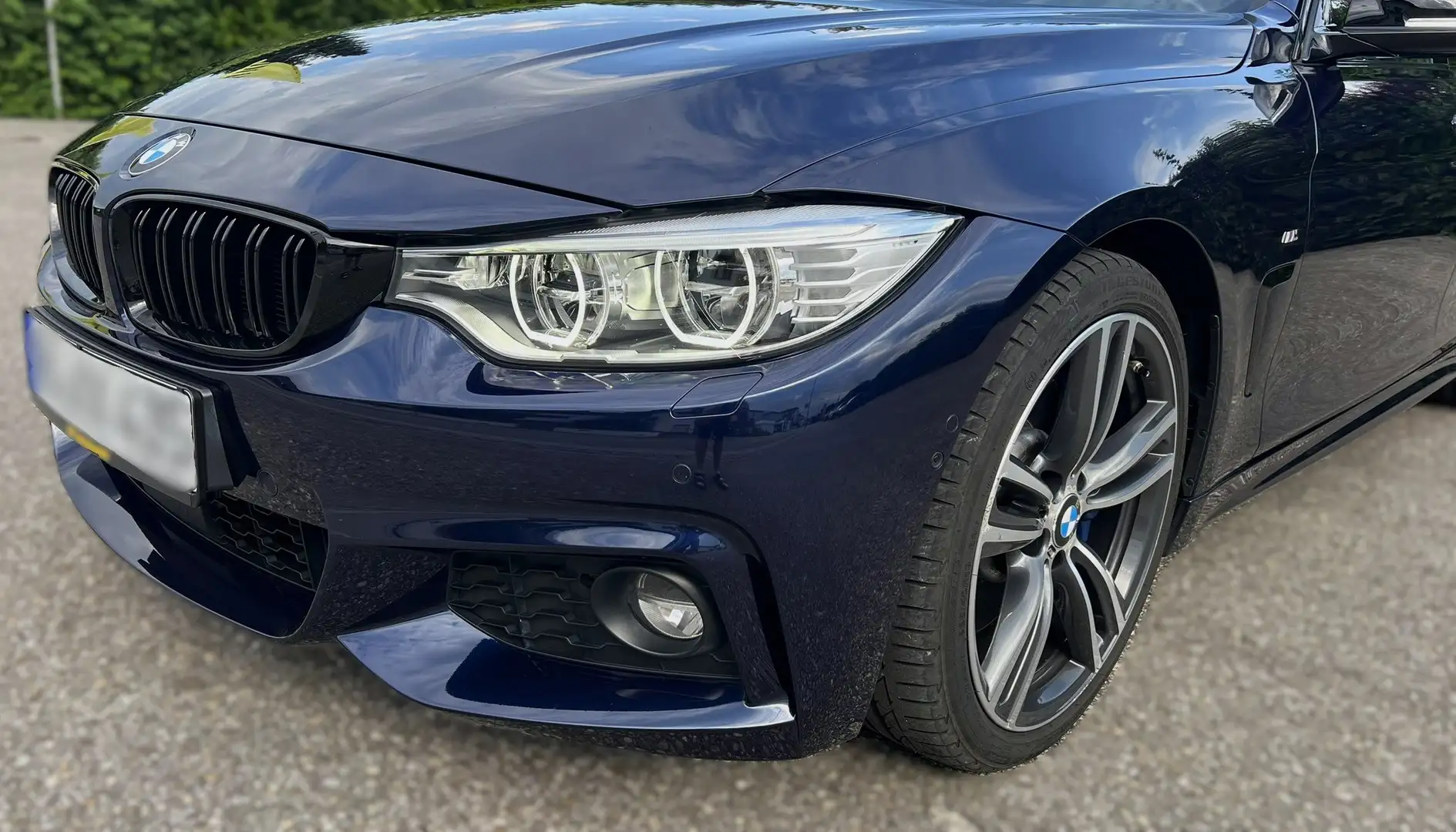 BMW 435 435d xDrive GC M-Paket VOLL 6WB ID6 PANO AHK HK LH Blue - 2