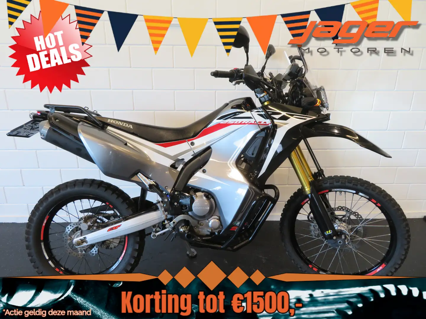Honda CRF 250 X HM RALLY GAAF ENDURO TOP! Zilver - 1
