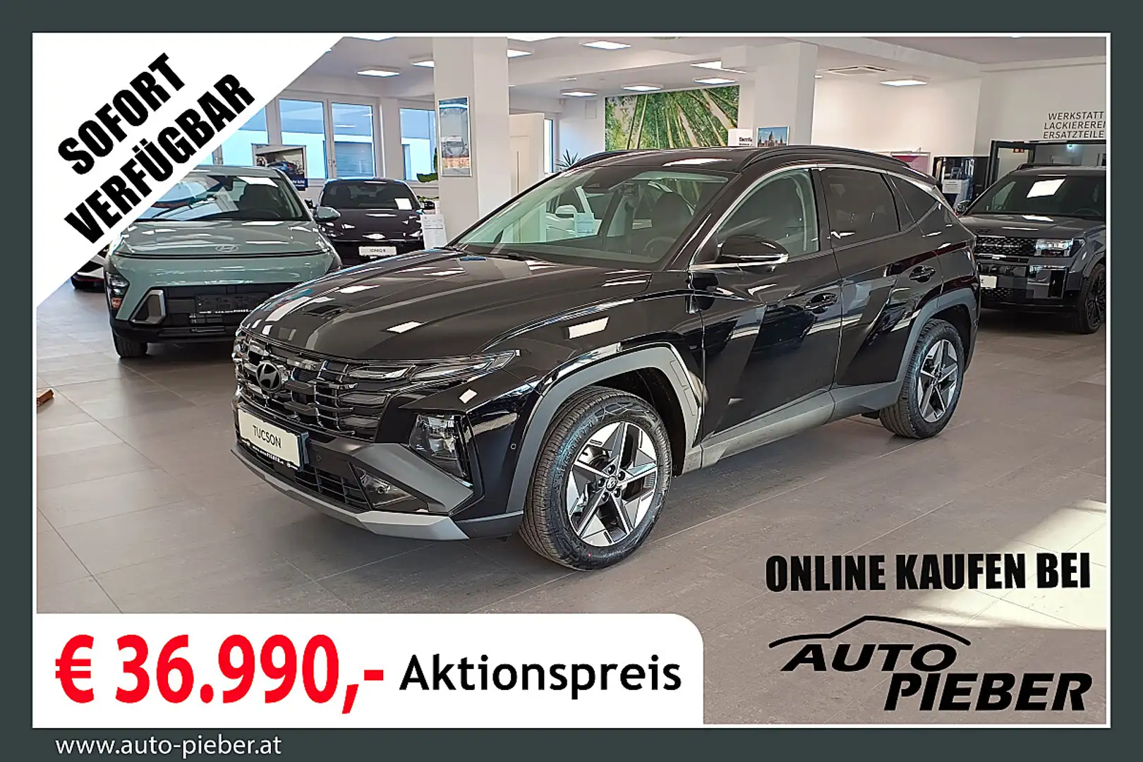 Hyundai TUCSON Tucson 1,6 T-GDI PHEV 2WD GO! Plus Aut. *Matrix... Schwarz - 1