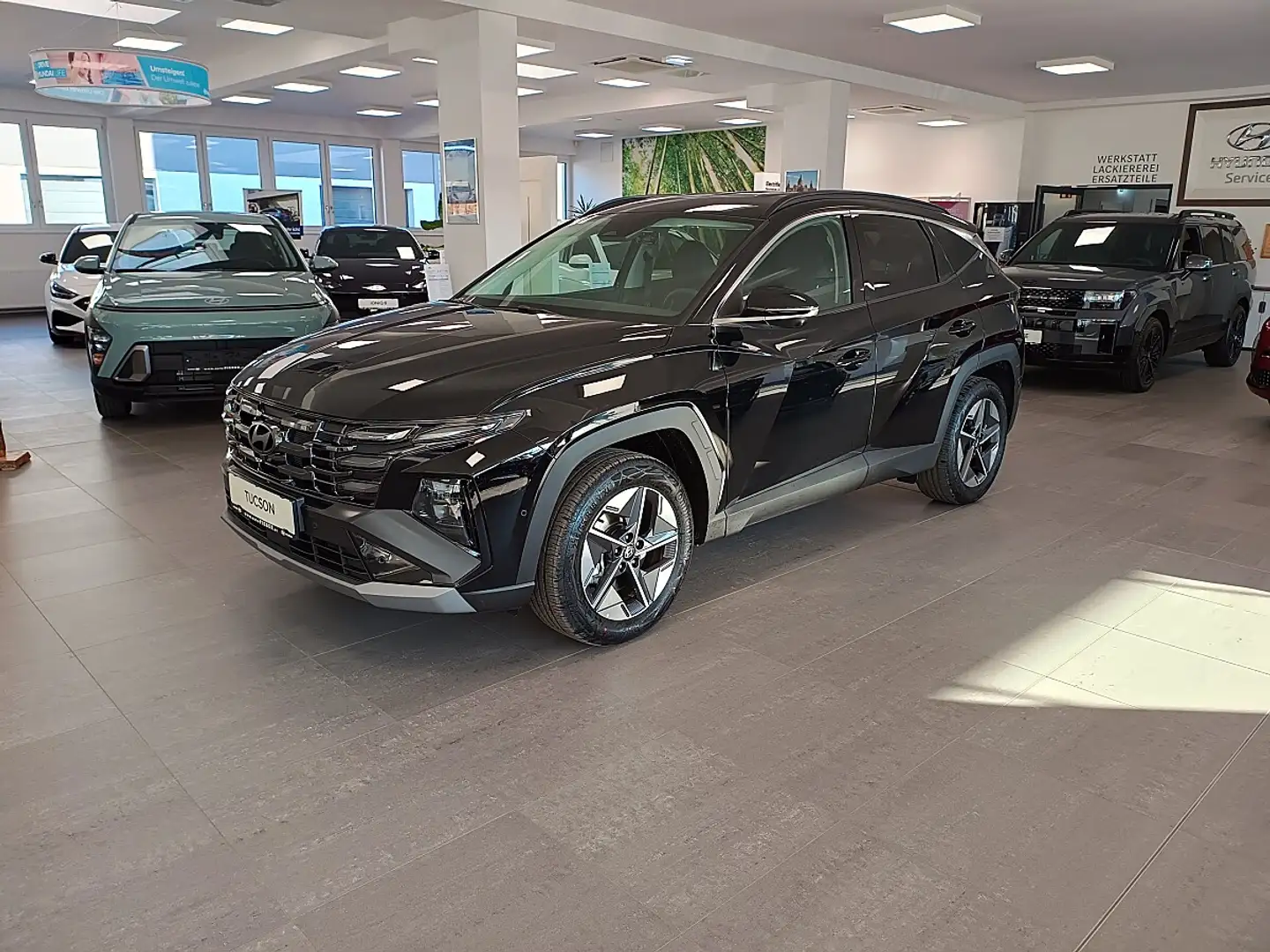 Hyundai TUCSON Tucson 1,6 T-GDI PHEV 2WD GO! Plus Aut. *Matrix... Schwarz - 2
