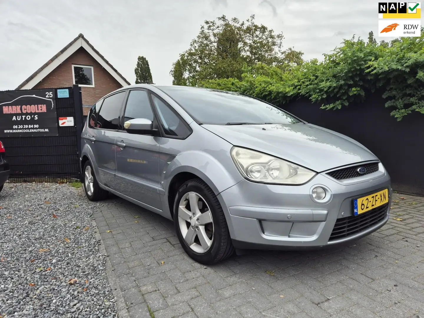 Ford S-Max 2.0-16V Trekhaak 17 Inch Velgen Grijs - 1
