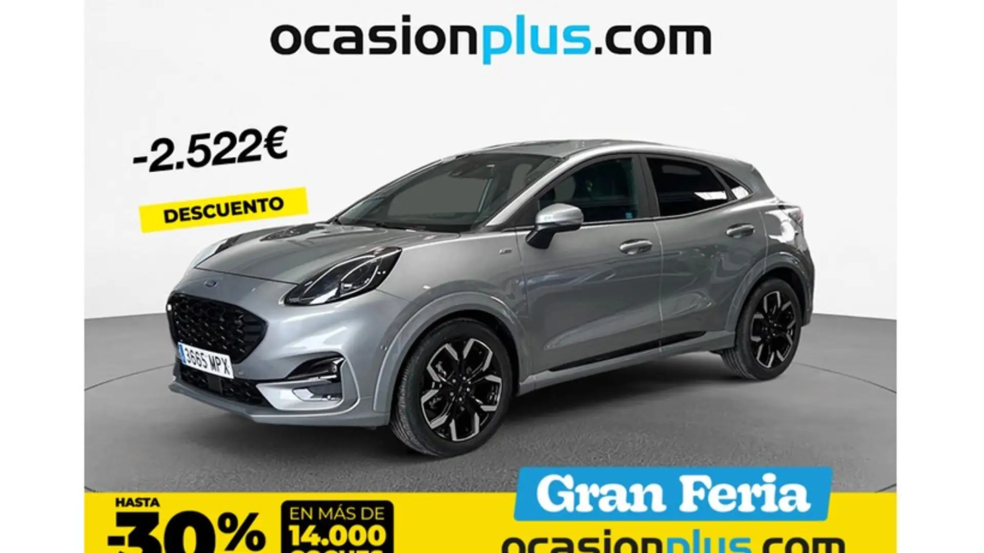 Ford Puma 1.0 EcoBoost MHEV ST-Line X Aut. 155 Plateado - 1