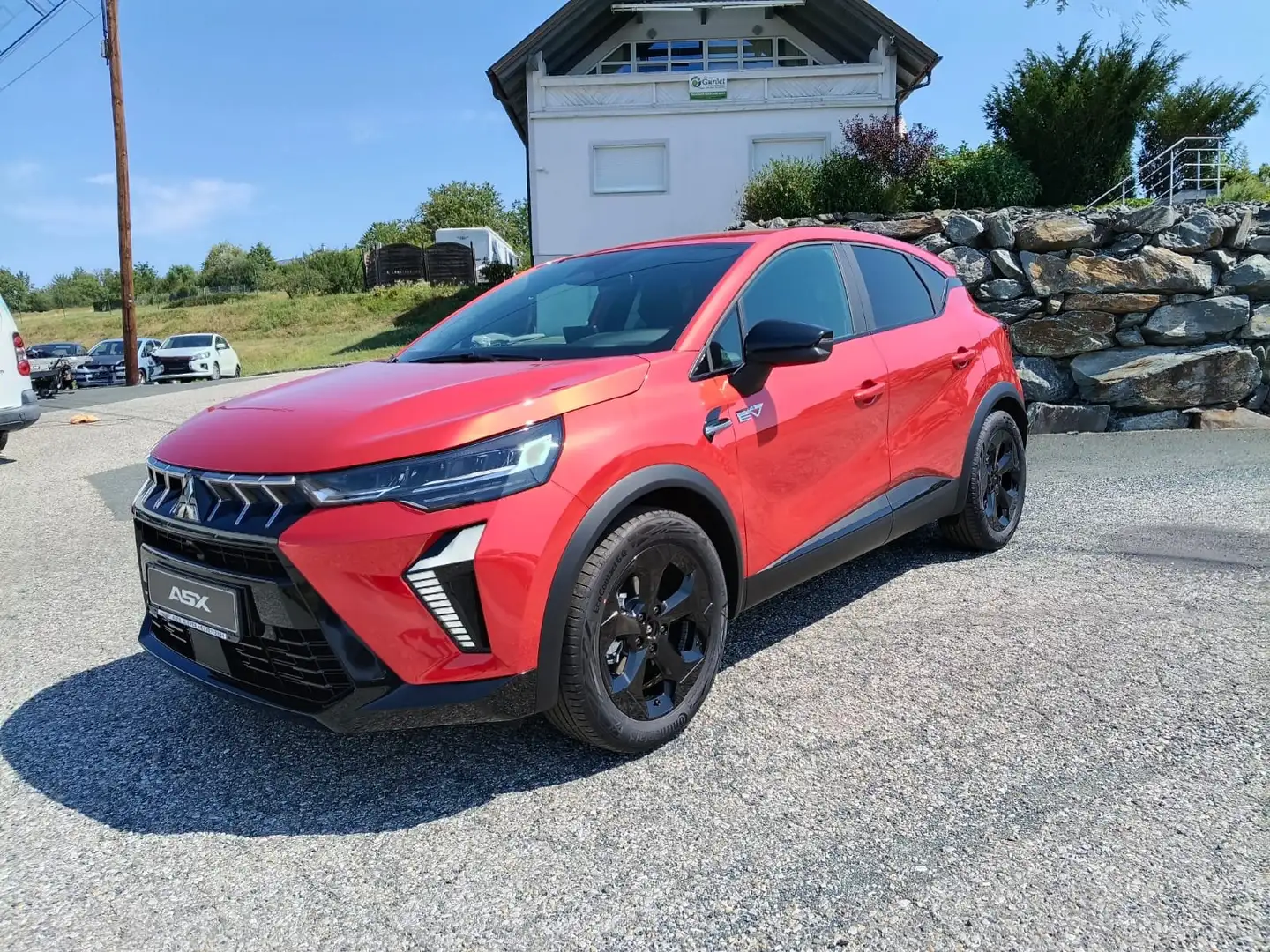 Mitsubishi ASX 1,8 HEV Hybrid  Invite Black Edition AT 26,5 Rot - 1