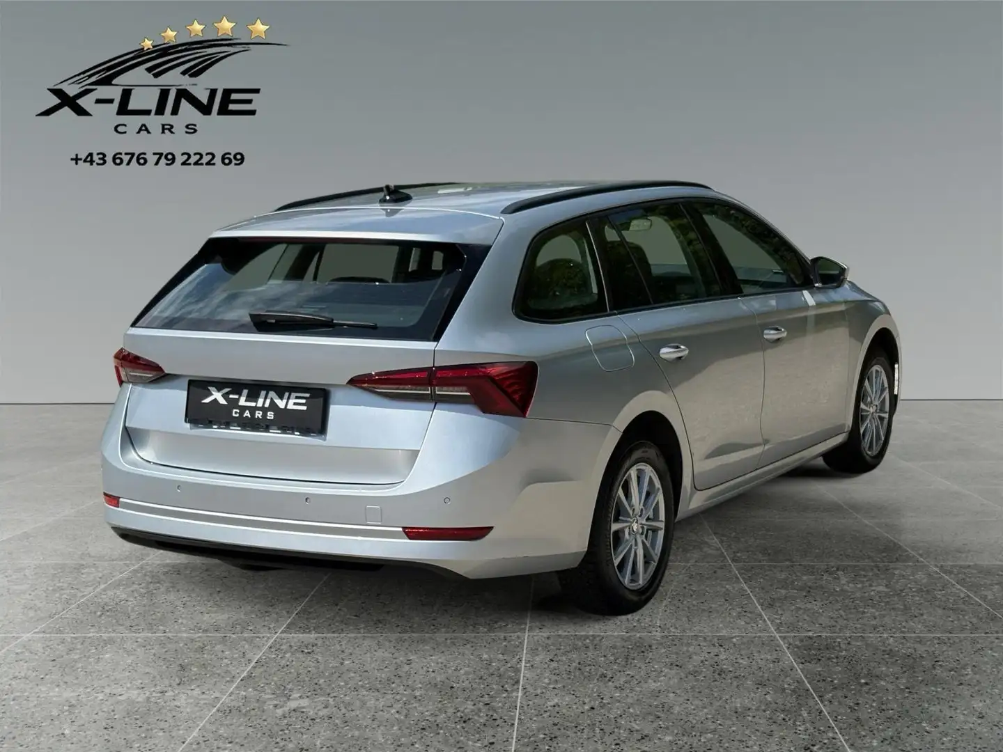 Skoda Octavia Ambition 4x4* Automatik* Navi* MwSt.* Wenig Km* Grau - 2