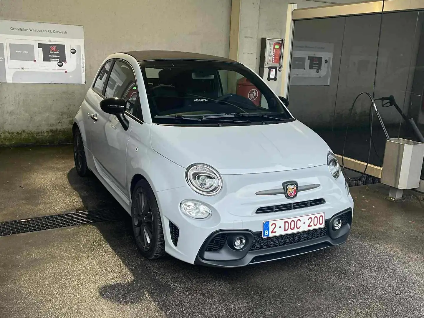 Abarth 695C Cabrio Gris - 1