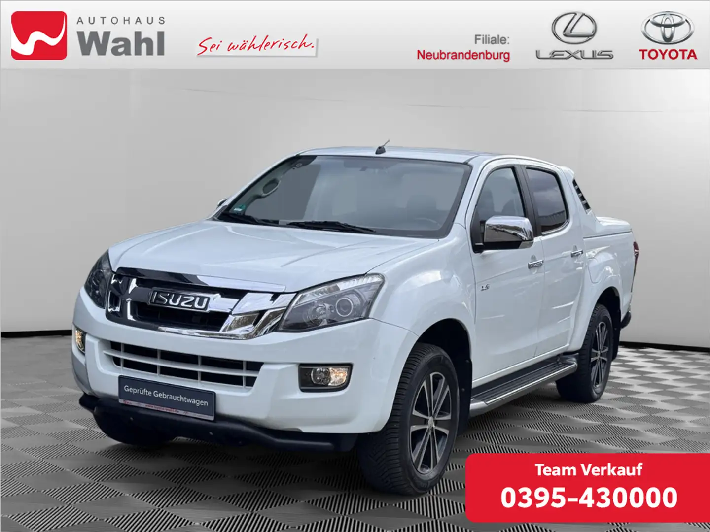 Isuzu D-Max 2.5 Double Cab 4WD LS Weiß - 1