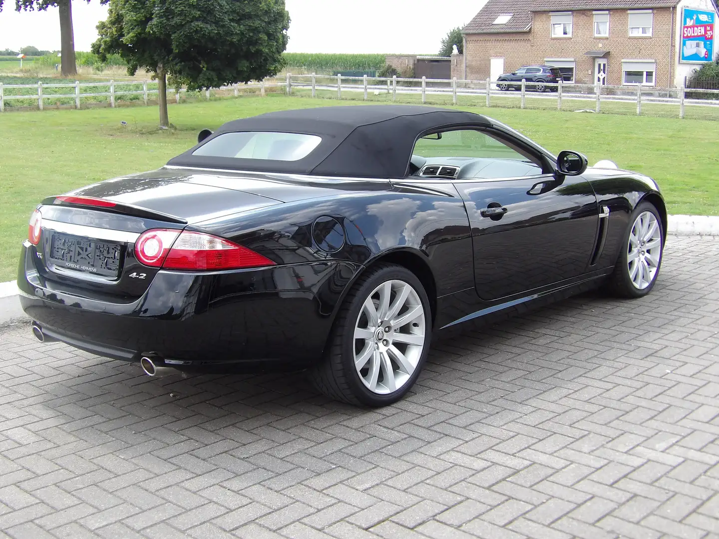 Jaguar XK Cabriolet 4.2i V8 Belg. wagen 1°eig Negro - 1