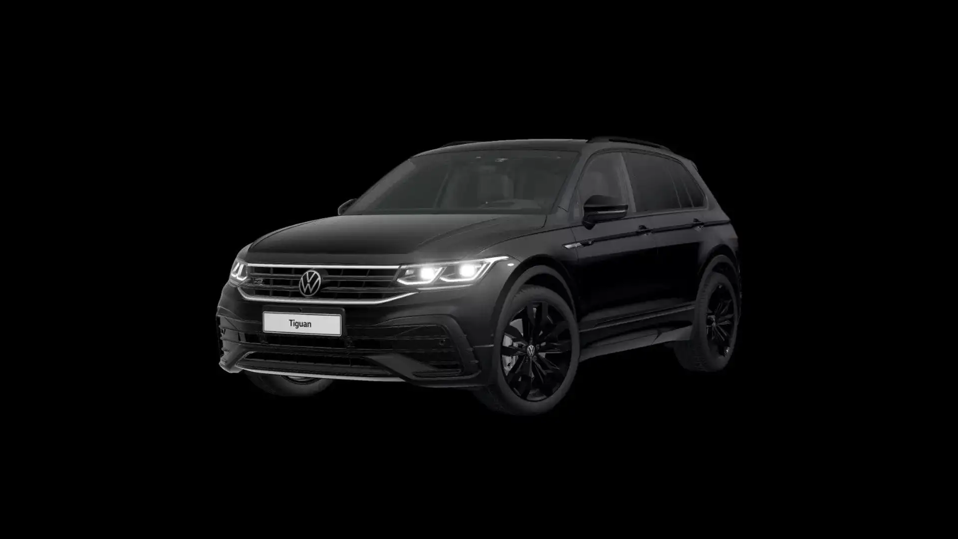 Volkswagen Tiguan R-Line 4Motion 2.0TDI DSG*ACC*AHK*LED* Noir - 1