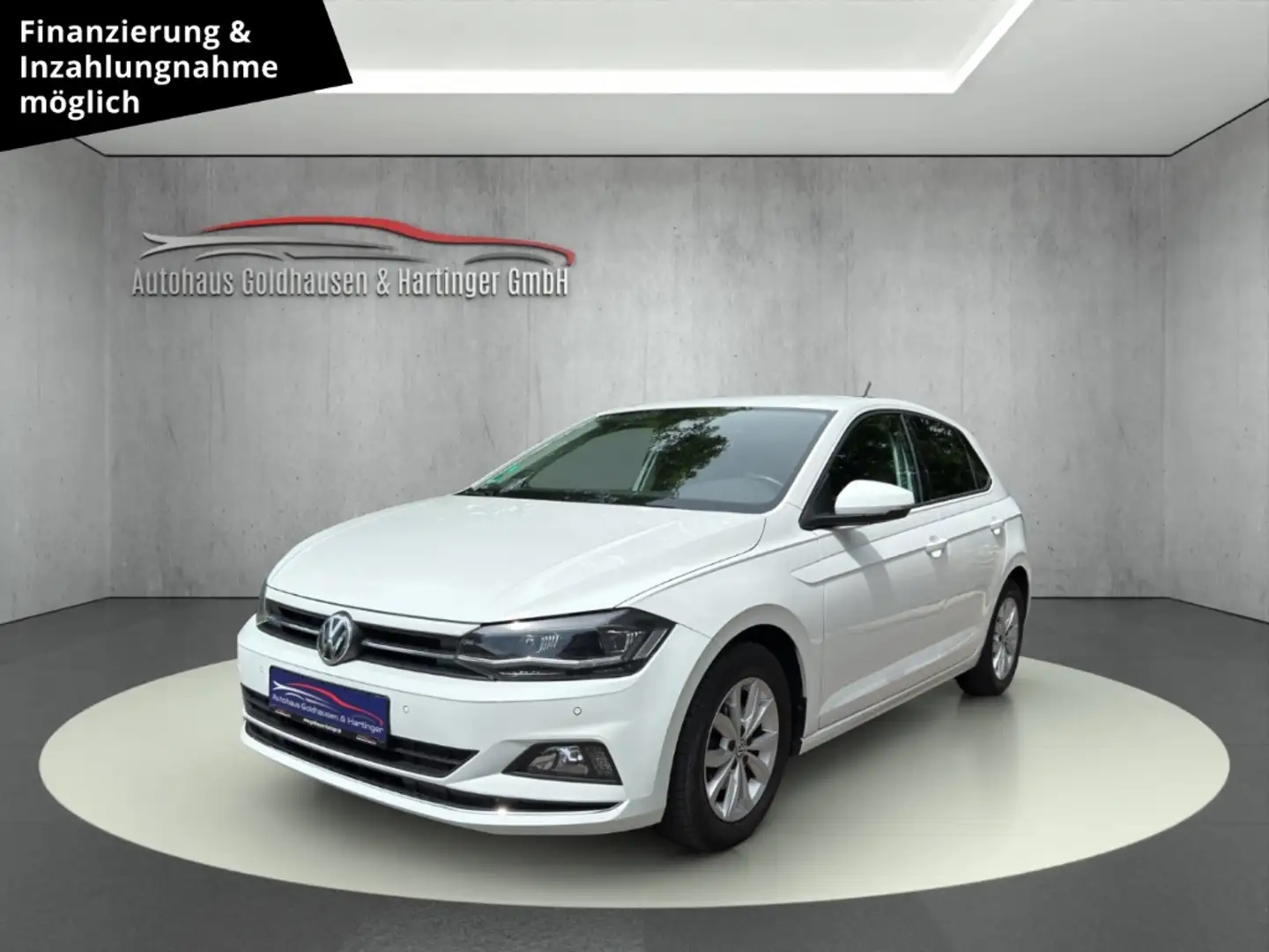Volkswagen Polo VI Highline 1.0 TSI Sportpaket Navi Digitales Cock Blanc - 1