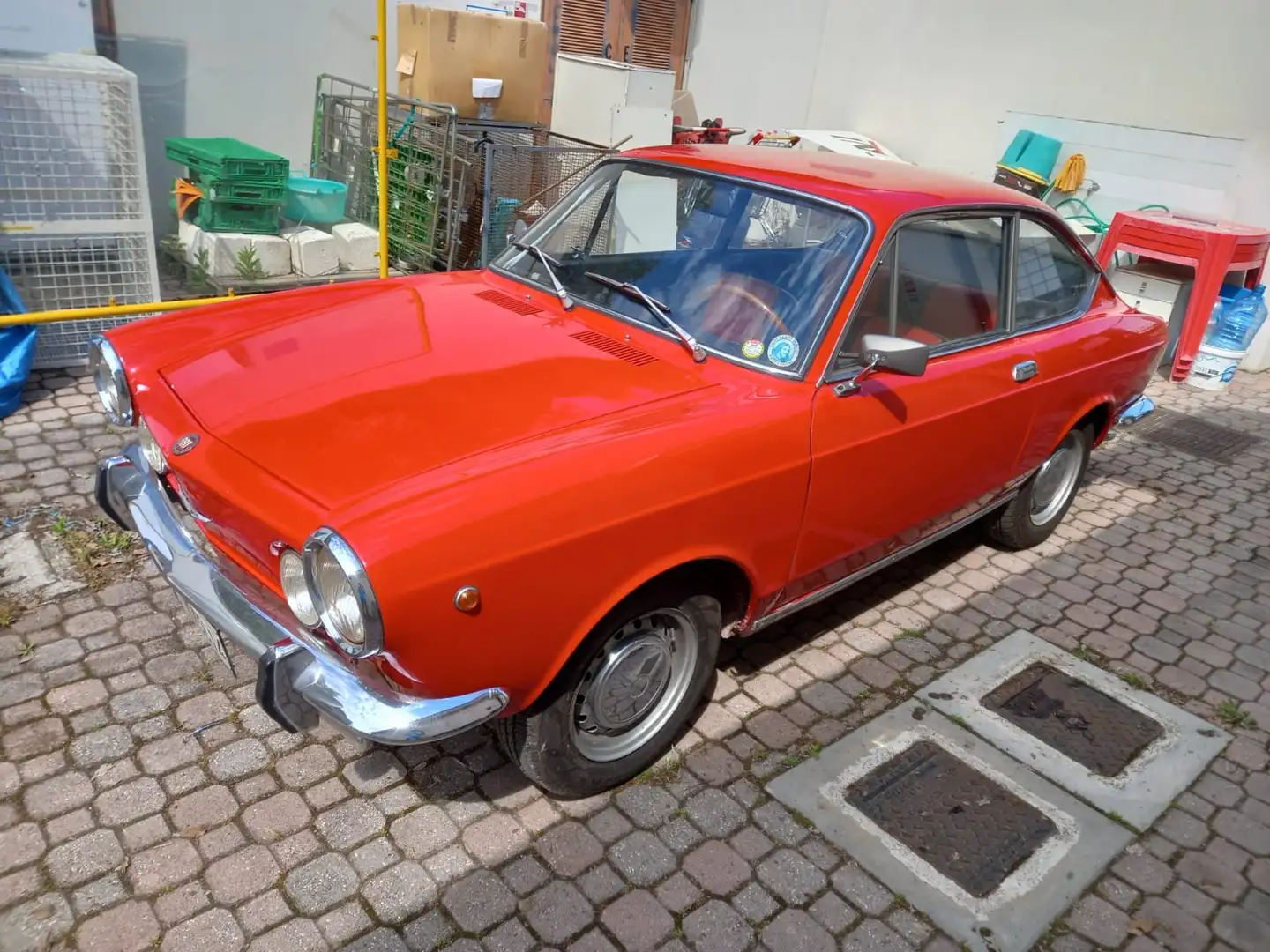 Fiat 850 coupè Rojo - 1