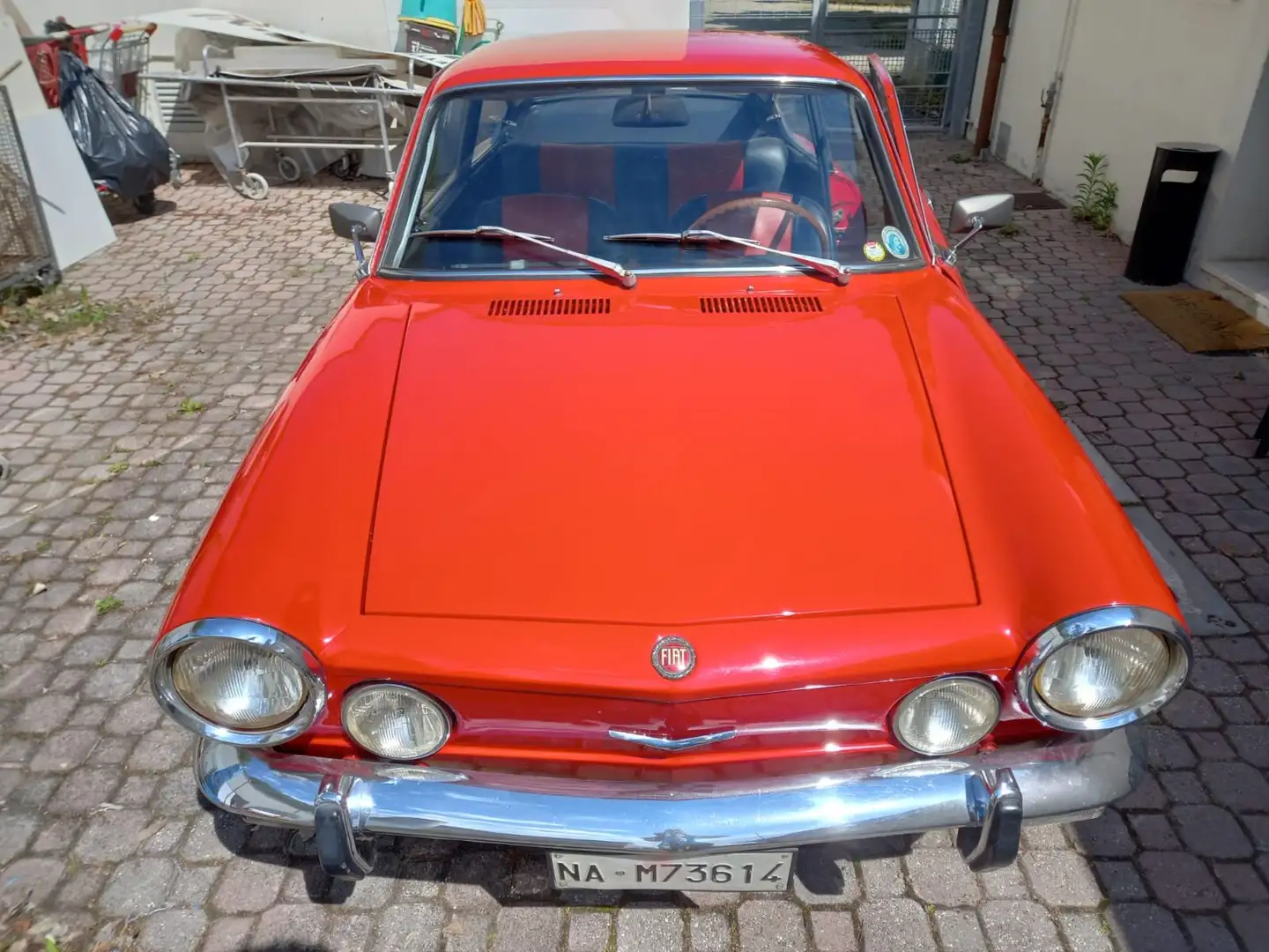 Fiat 850 coupè Rojo - 2