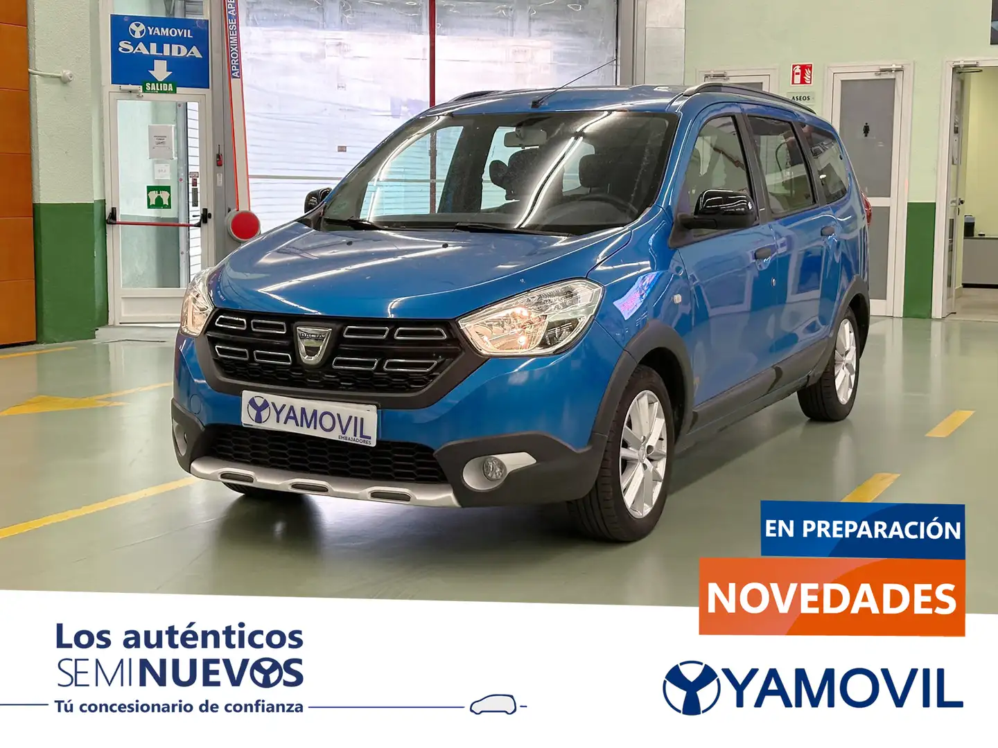 Dacia Lodgy 1.6 SL Nómada 7pl. 75kW Azul - 1