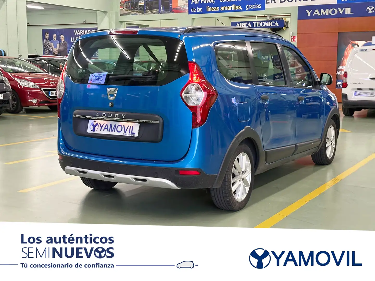 Dacia Lodgy 1.6 SL Nómada 7pl. 75kW Azul - 2