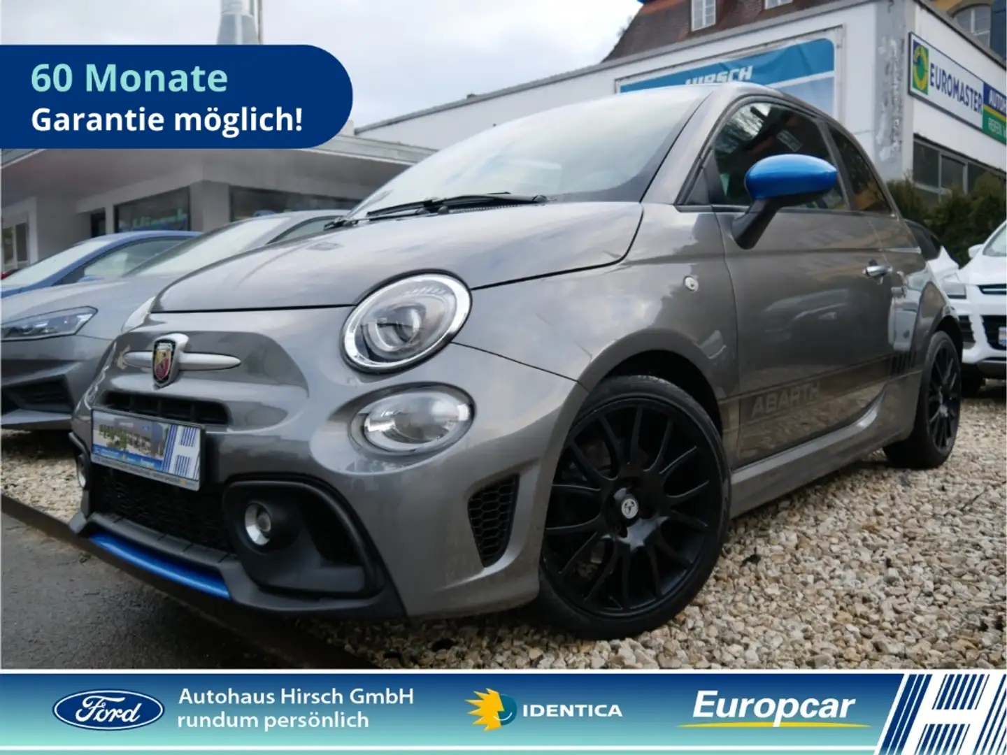 Abarth 595 F595 1.4 T-Jet 16V CarPlay DAB AD Klimaaut. PDC HU Gris - 1