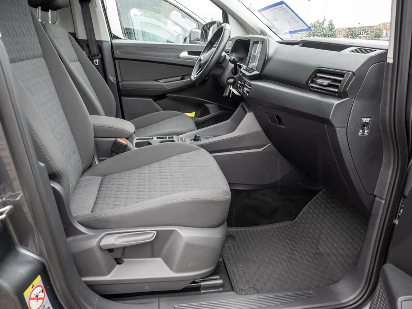 Volkswagen Caddy 2.0 TDI Dark Label SHZ NAVI AHK PANO Grigio - 2