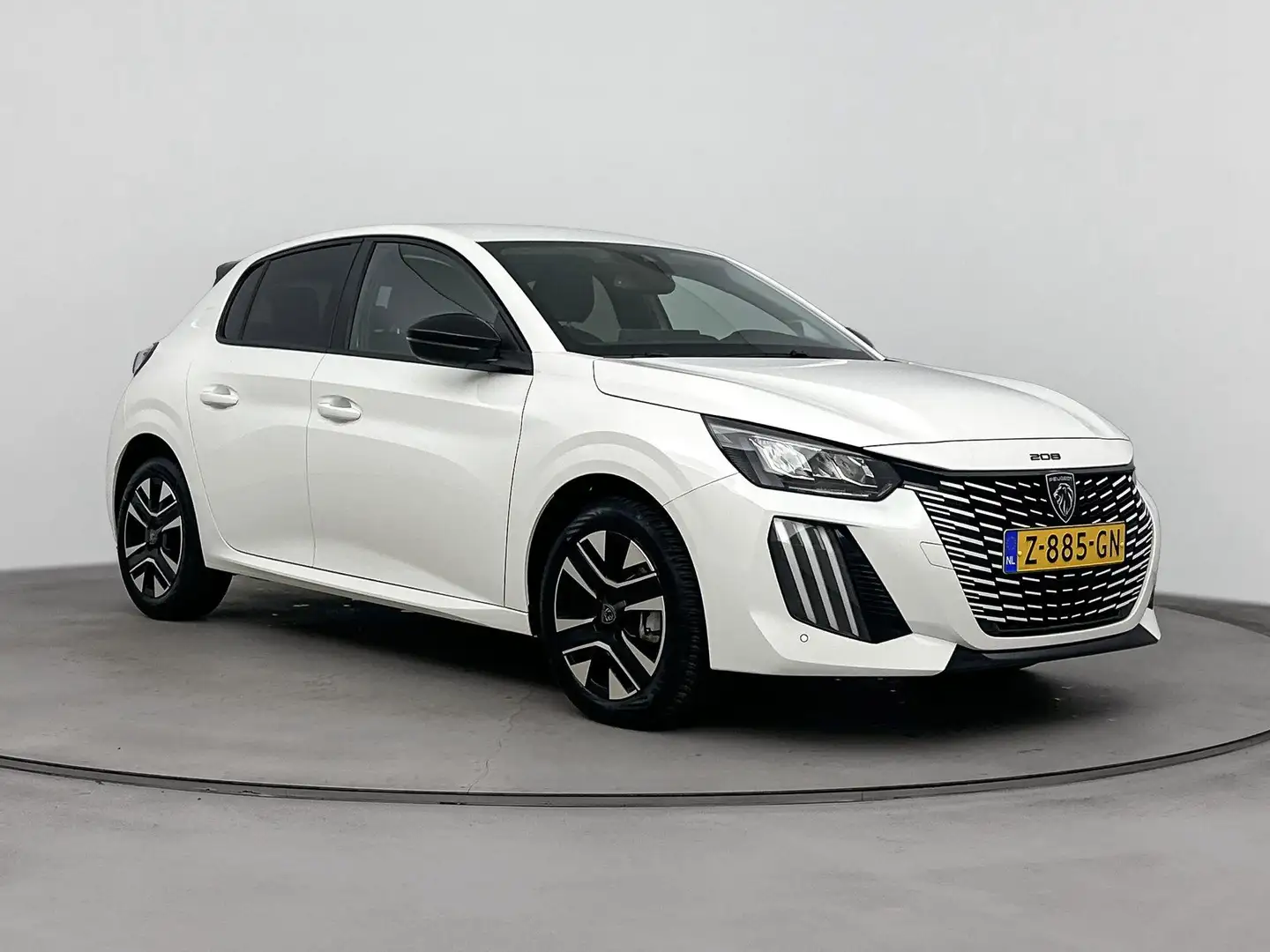Peugeot 208 1.2 100 pk Automaat Hybrid Allure | Navigatie | Cl Blanc - 2