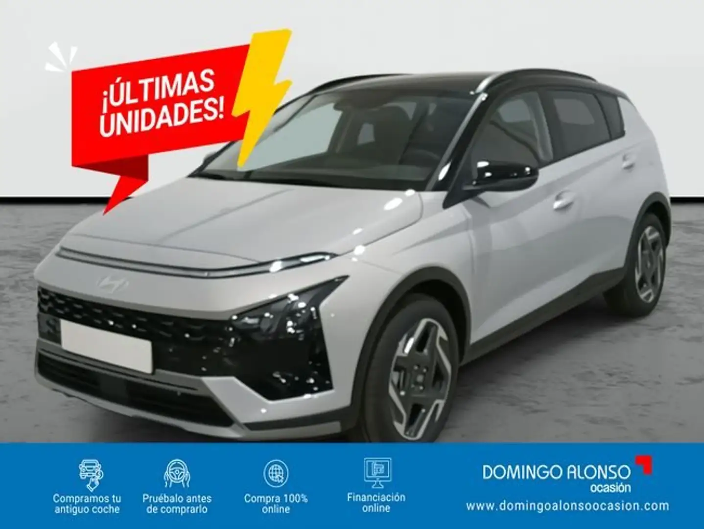 Hyundai BAYON FL 1.0 T-GDi 73,6 kW (100 CV) Híbrido 48V MT6 2WD Gris - 1