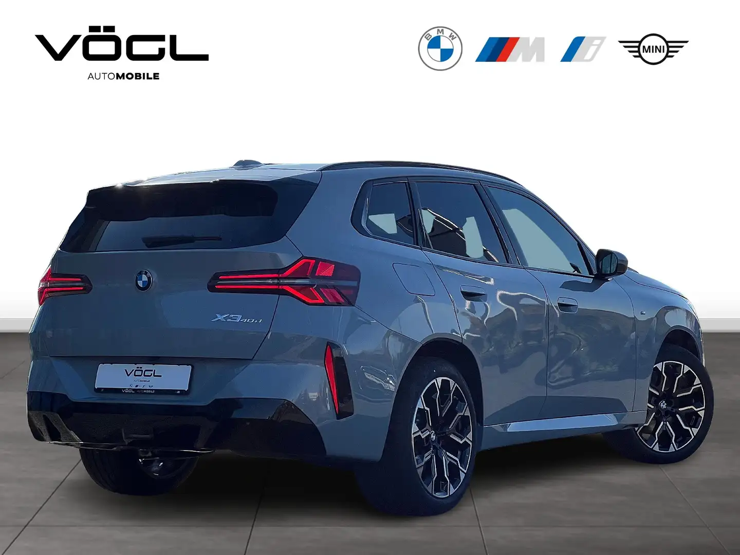 BMW X3 40d xDrive M Sportpaket HK HiFi DAB LED RFK Grau - 2