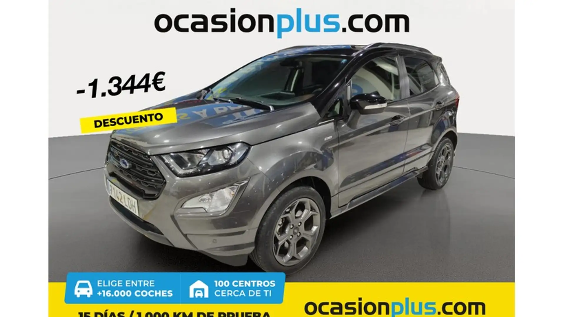 Ford EcoSport 1.0 EcoBoost ST Line 125 Gris - 1