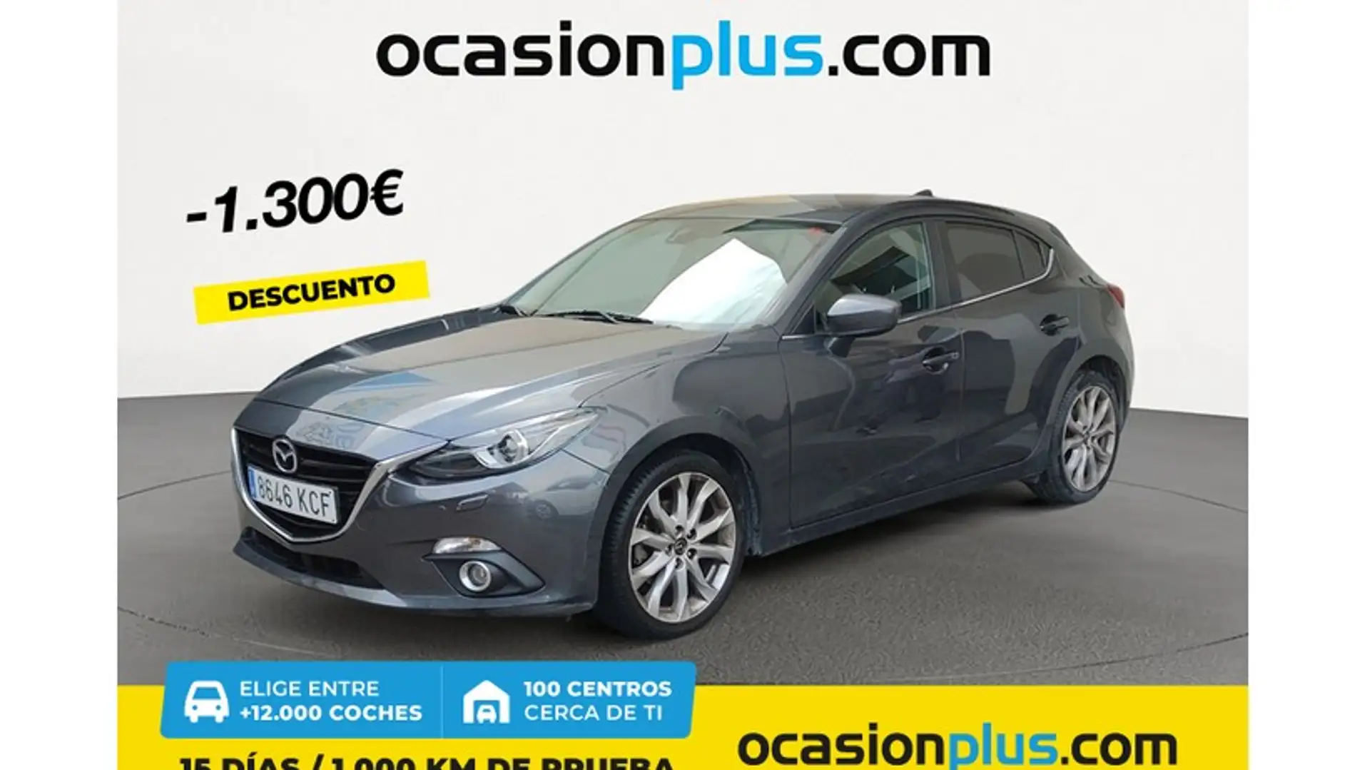 Mazda 3 1.5 Luxury Gris - 1