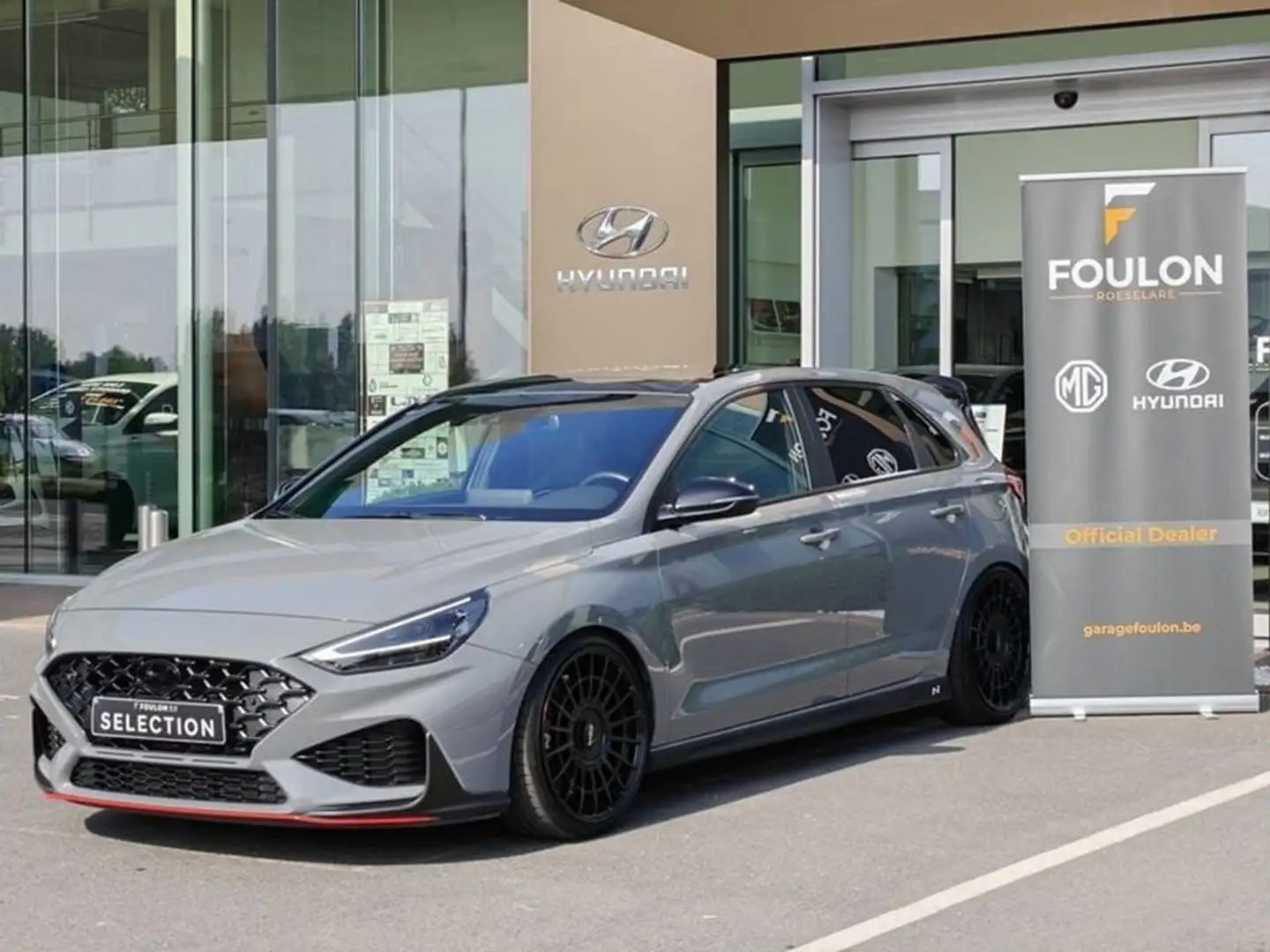 Hyundai i30 N 2.0 T-GDI Alcantara + Pano 8 DCT Gris - 1