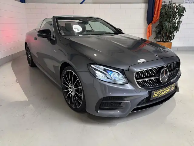 Mercedes-Benz E 450 Cabrio E450 V6T 367pk 4MATIC 9G AMG Line, ACC, Bur