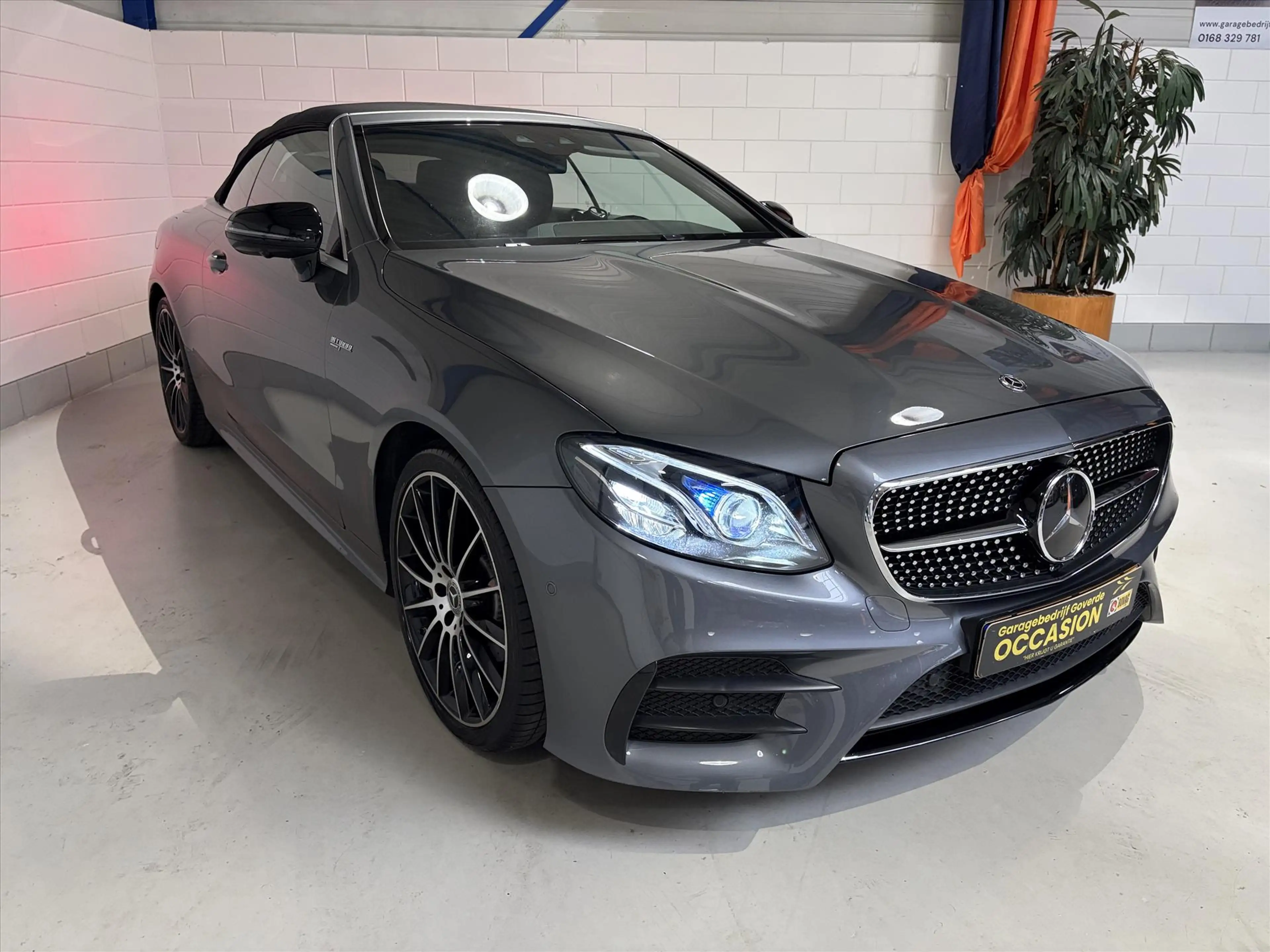 Mercedes-Benz E 450 Cabrio E450 V6T 367pk 4MATIC 9G AMG Line, ACC, Bur — photo 10