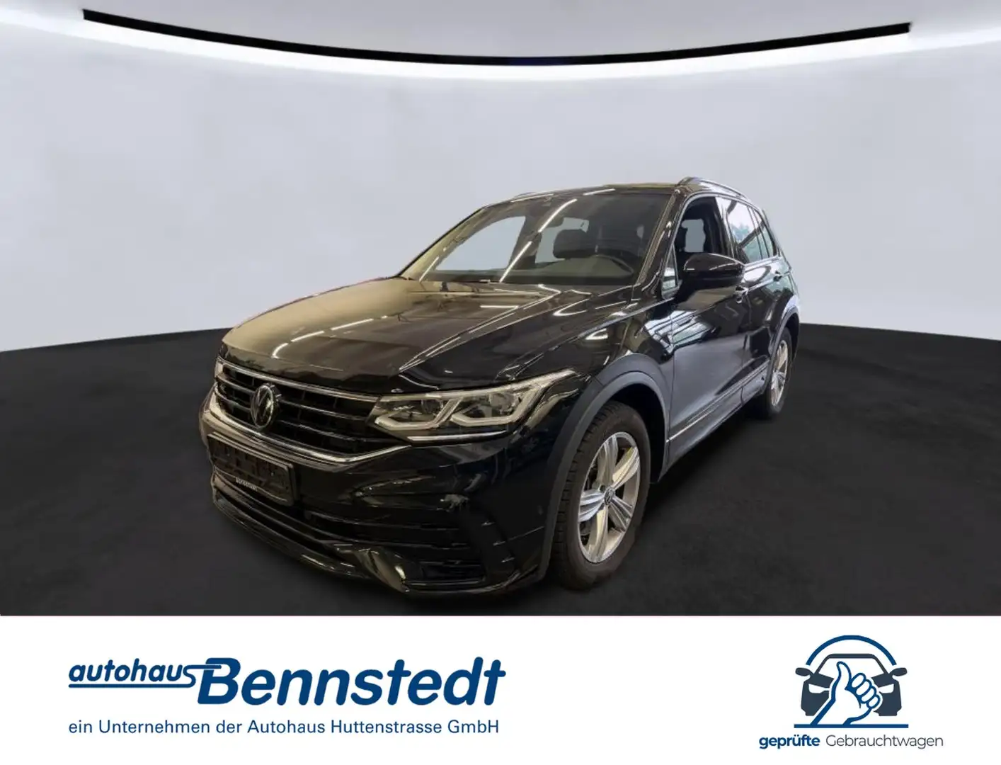 Volkswagen Tiguan 2.0 TSI DSG 4M R-Line MATRIX LEDER AHK Schwarz - 1