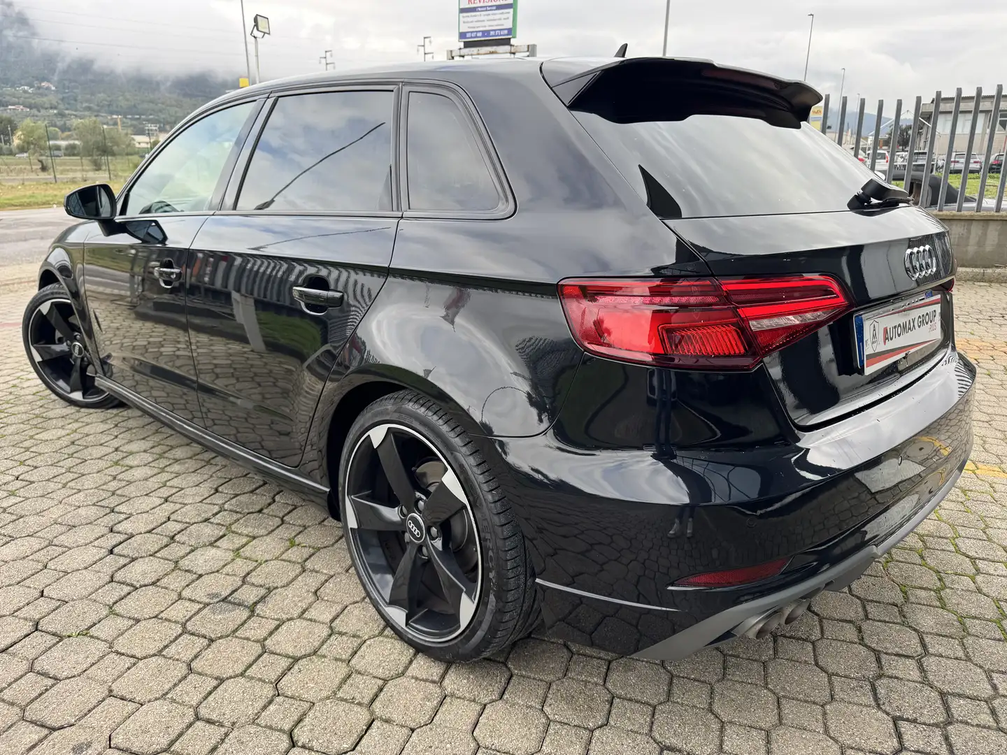 Audi A3 Sportback 2.0 tdi S-Line quattro 184cv s-tronic 7m Noir - 2