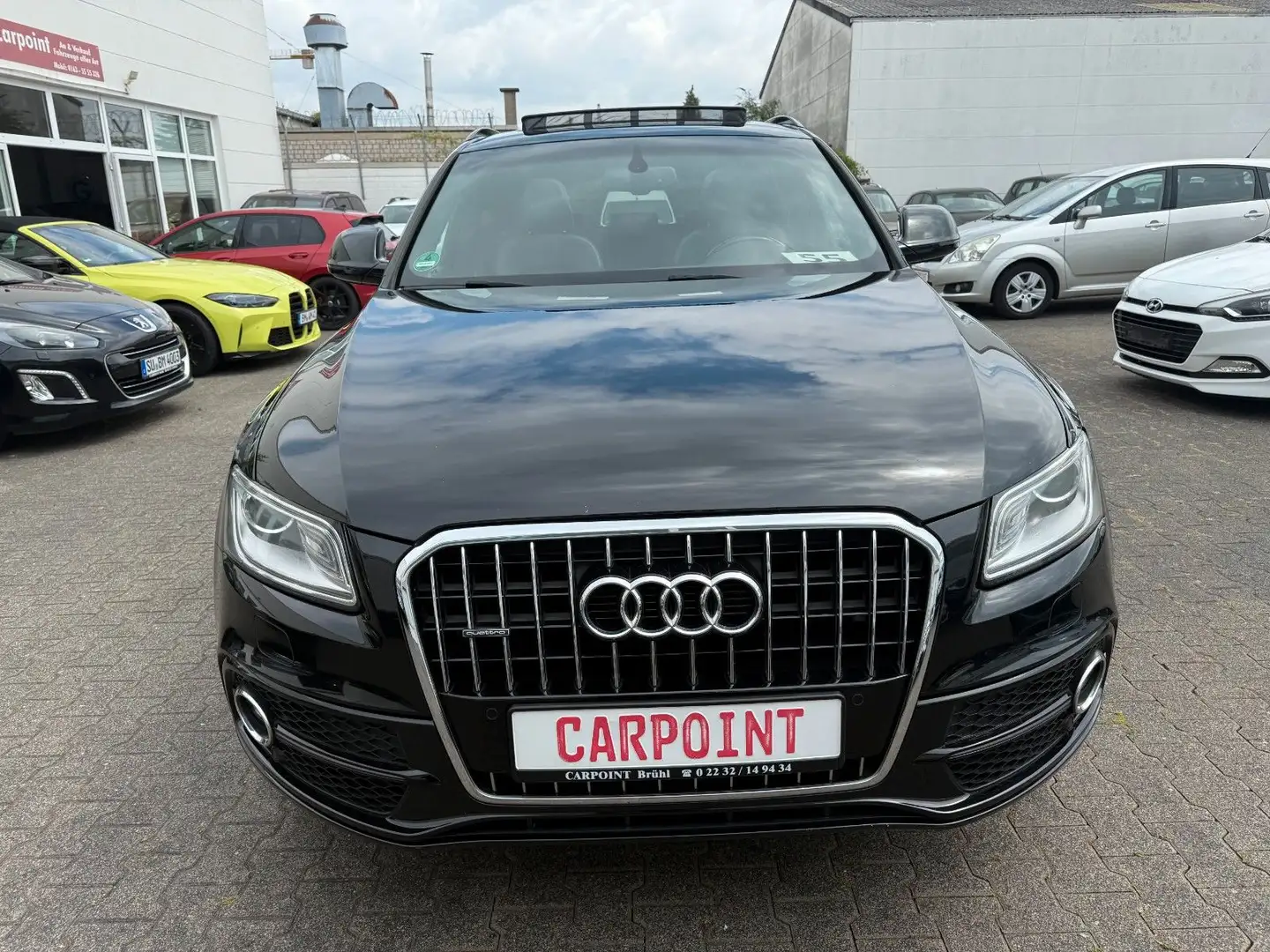 Audi Q5 2.0 TFSI  quattro S-LINE/PANO/LEDER/KLIMA/PDC Czarny - 2