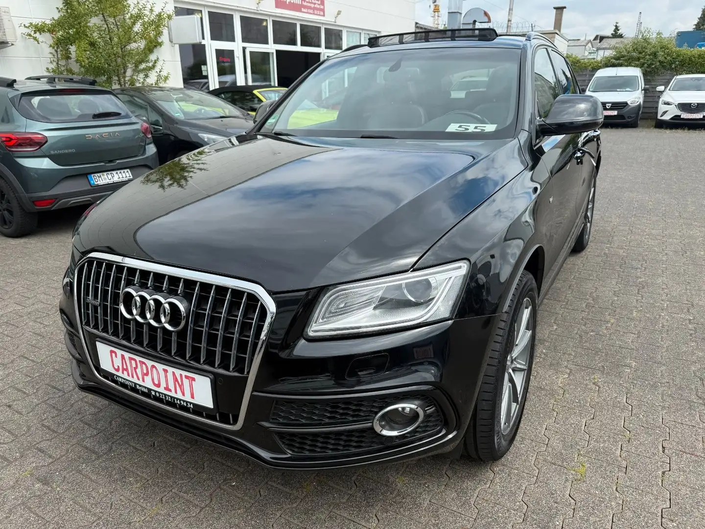 Audi Q5 2.0 TFSI  quattro S-LINE/PANO/LEDER/KLIMA/PDC Czarny - 1