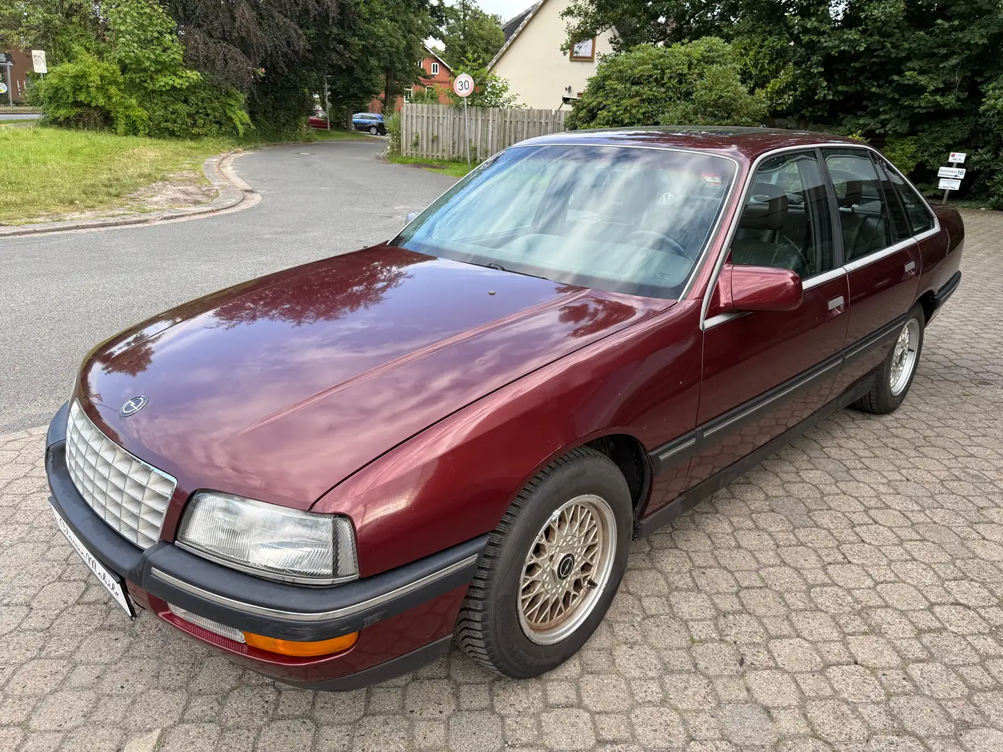 Opel Senator B 3.0i *nur 132 TKM*HU/AU 1/2028*H-Kennzeichen*Leder*Automatik*SD* Rot - 2