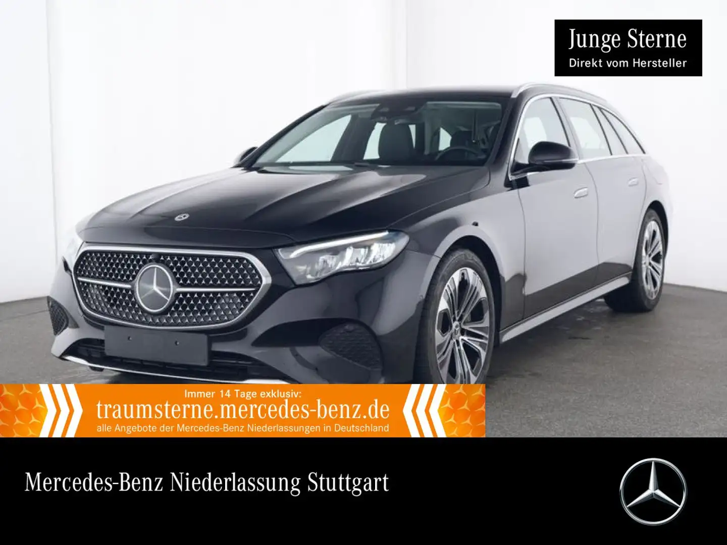 Mercedes-Benz E 300 de T Hybrid Avantgarde Fahrass Distr. LED 9G Schwarz - 1