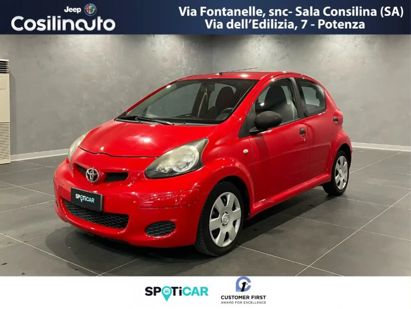 Toyota Aygo 1.0 12V 68Cv 5 porte Rosso - 1