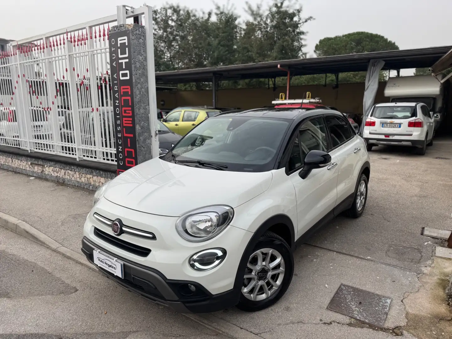 Fiat 500X 1.6 MultiJet 120 CV DCT City Cross Blanc - 1