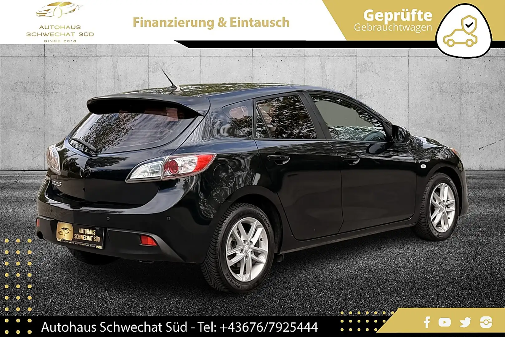 Mazda 3 Mazda3 Sport 1,6i TX Schwarz - 2