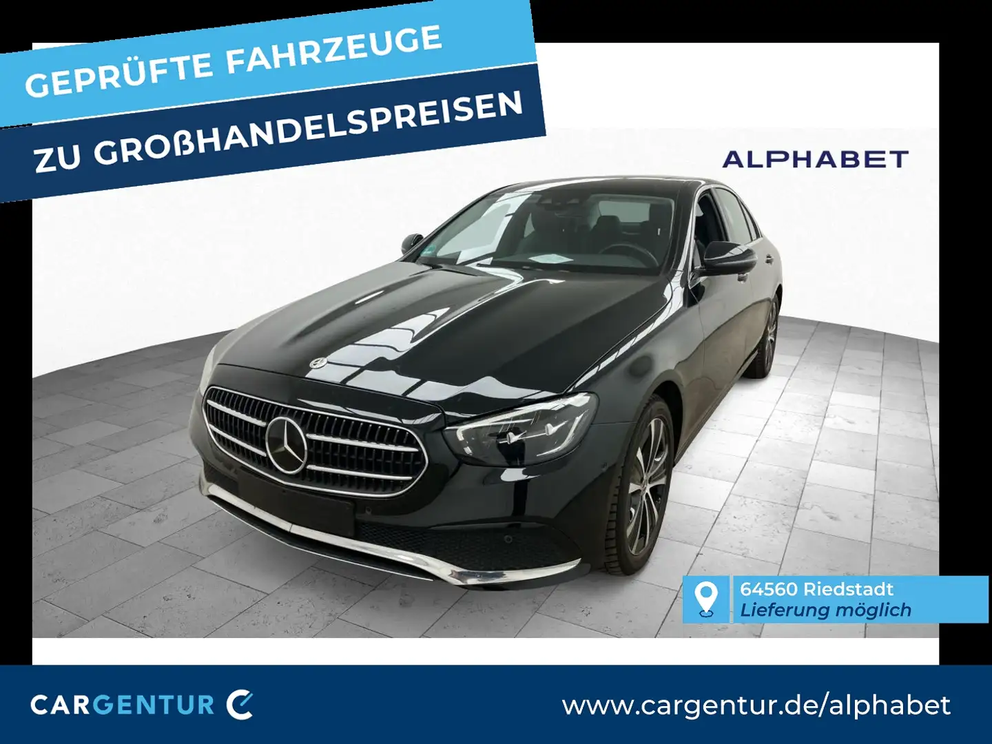 Mercedes-Benz E 400 d Avantgarde 4Matic Airmatic Burmester Noir - 1