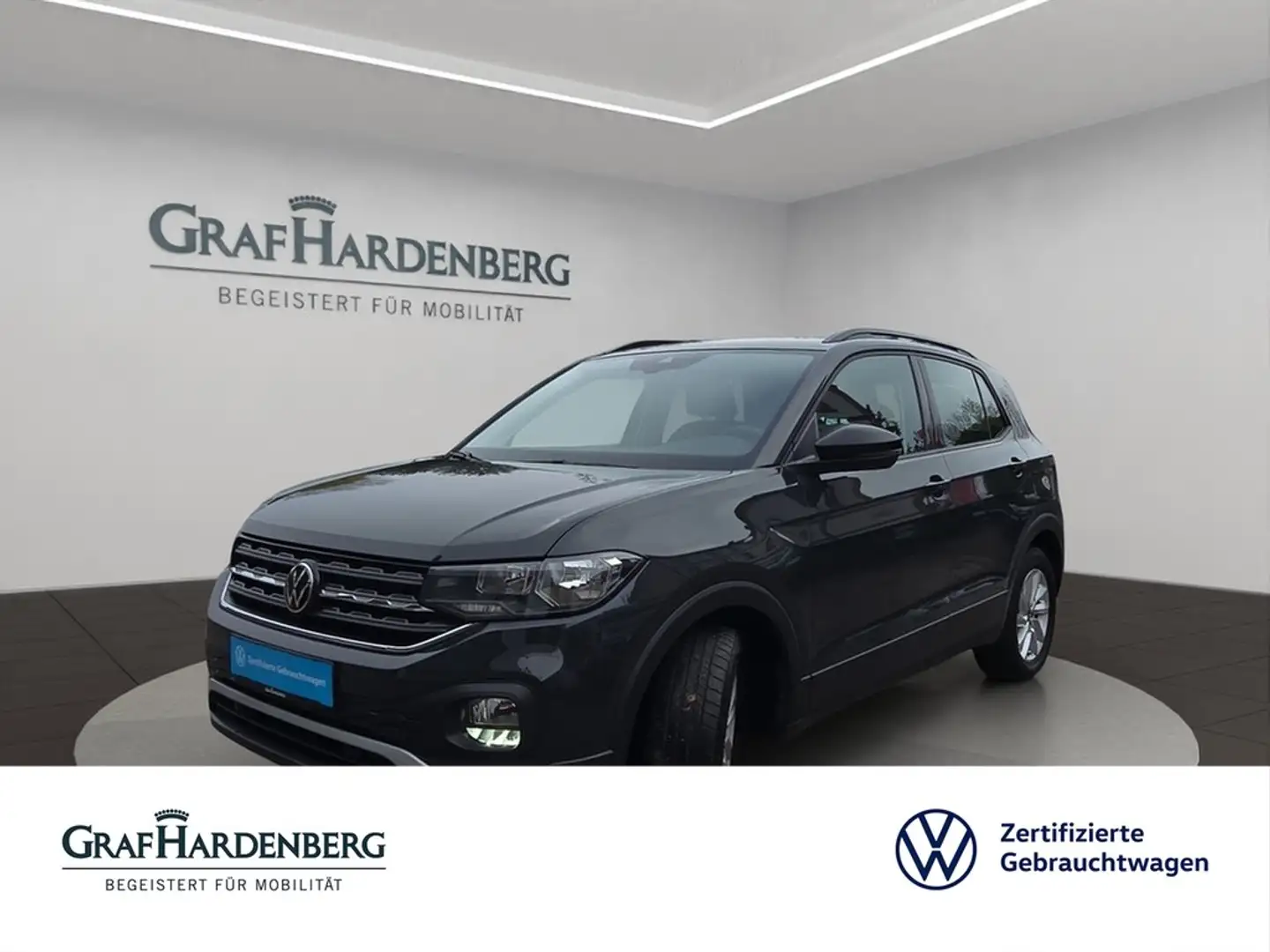 Volkswagen T-Cross Life 1.0 TSI DSG Navi ACC Gris - 1